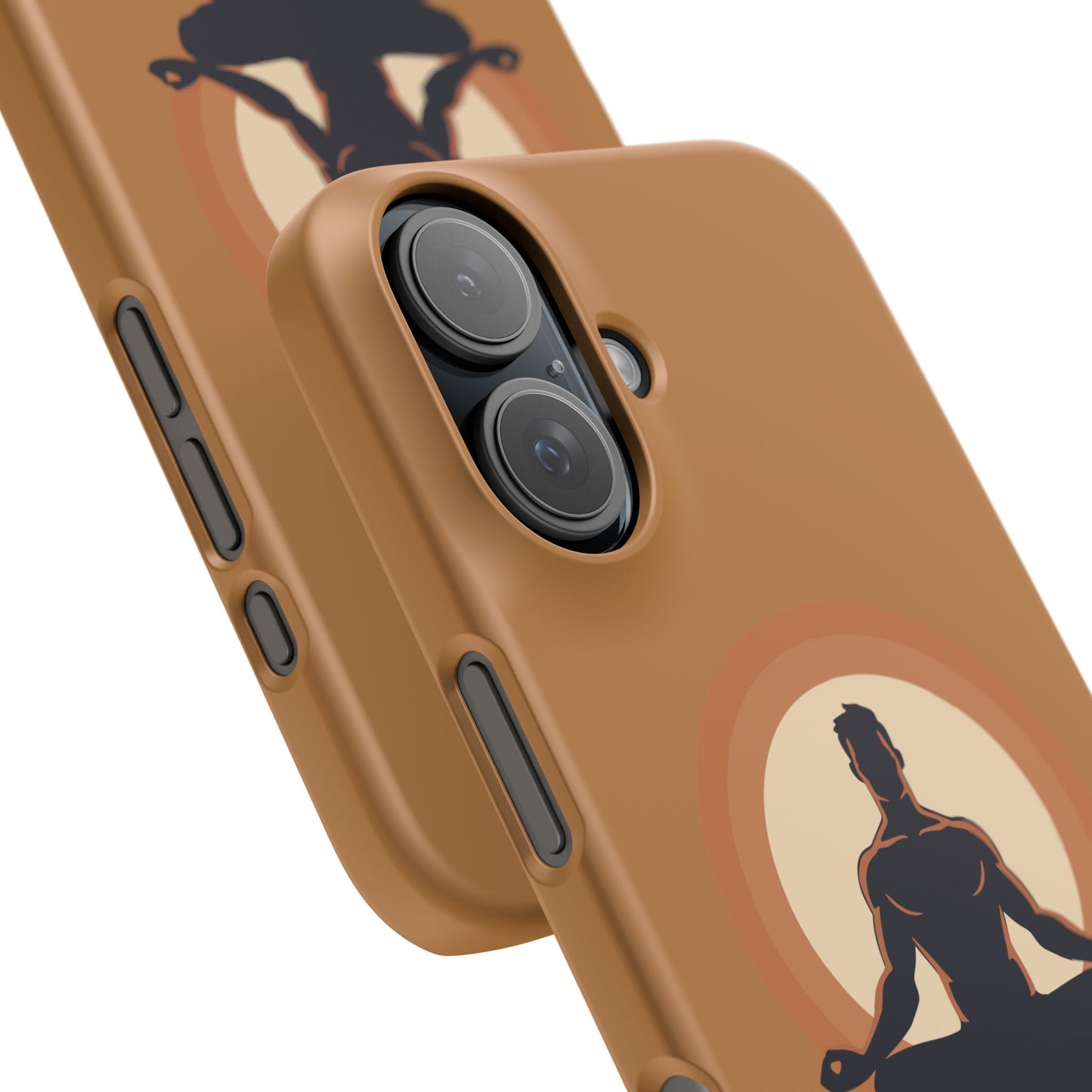 “Stillness” Phone Case | Meditative Lotus Pose Design