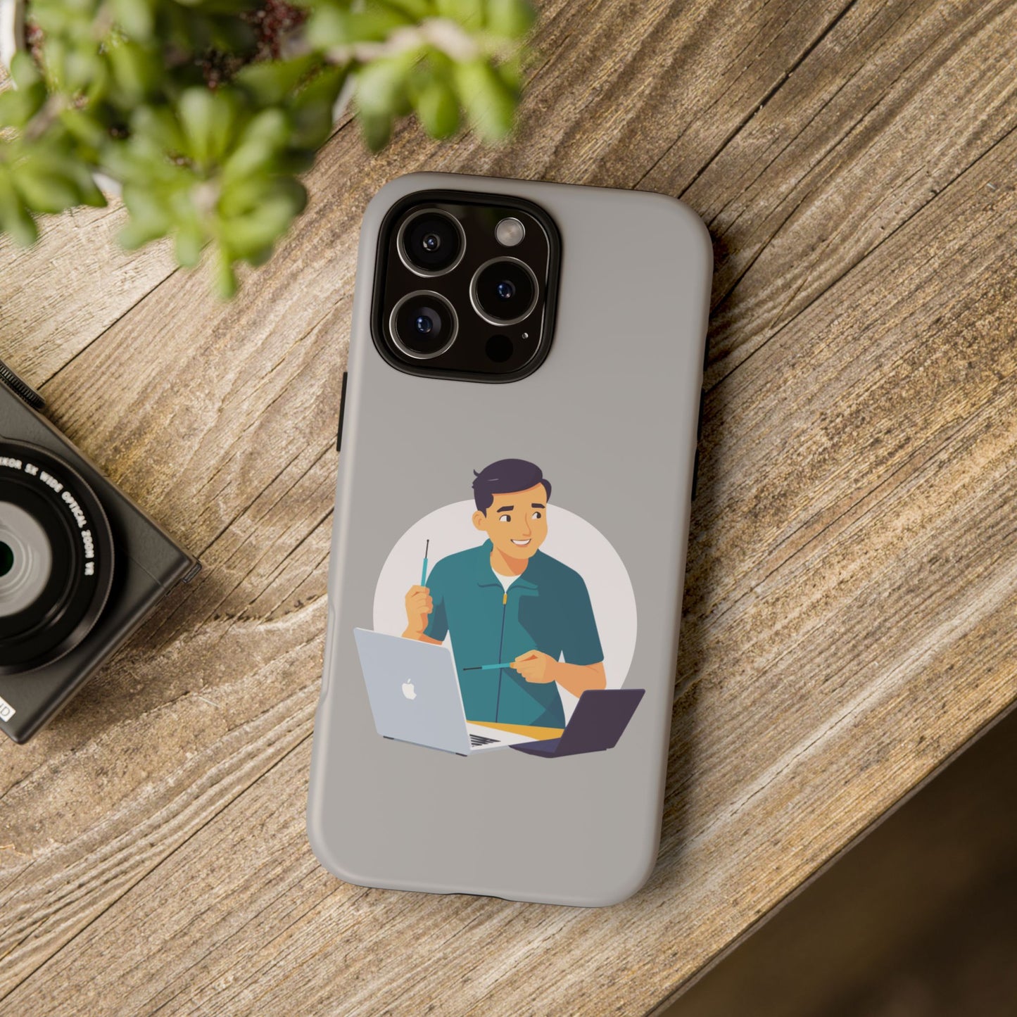 Work-Ready Phone Case | Smart Protection with Personality | For Hustlers Who Look Sharp