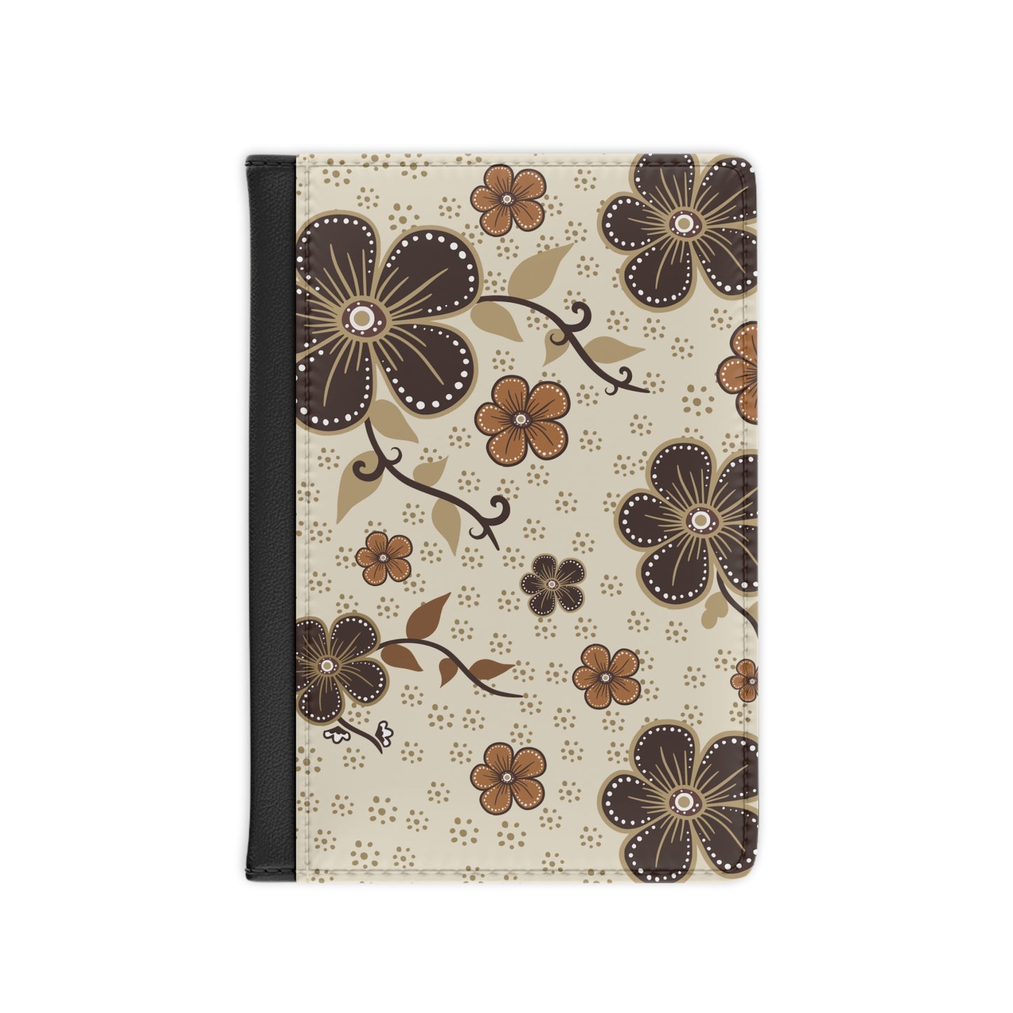 Tribal Blossom Journey | Ethnic Flower Passport Cover