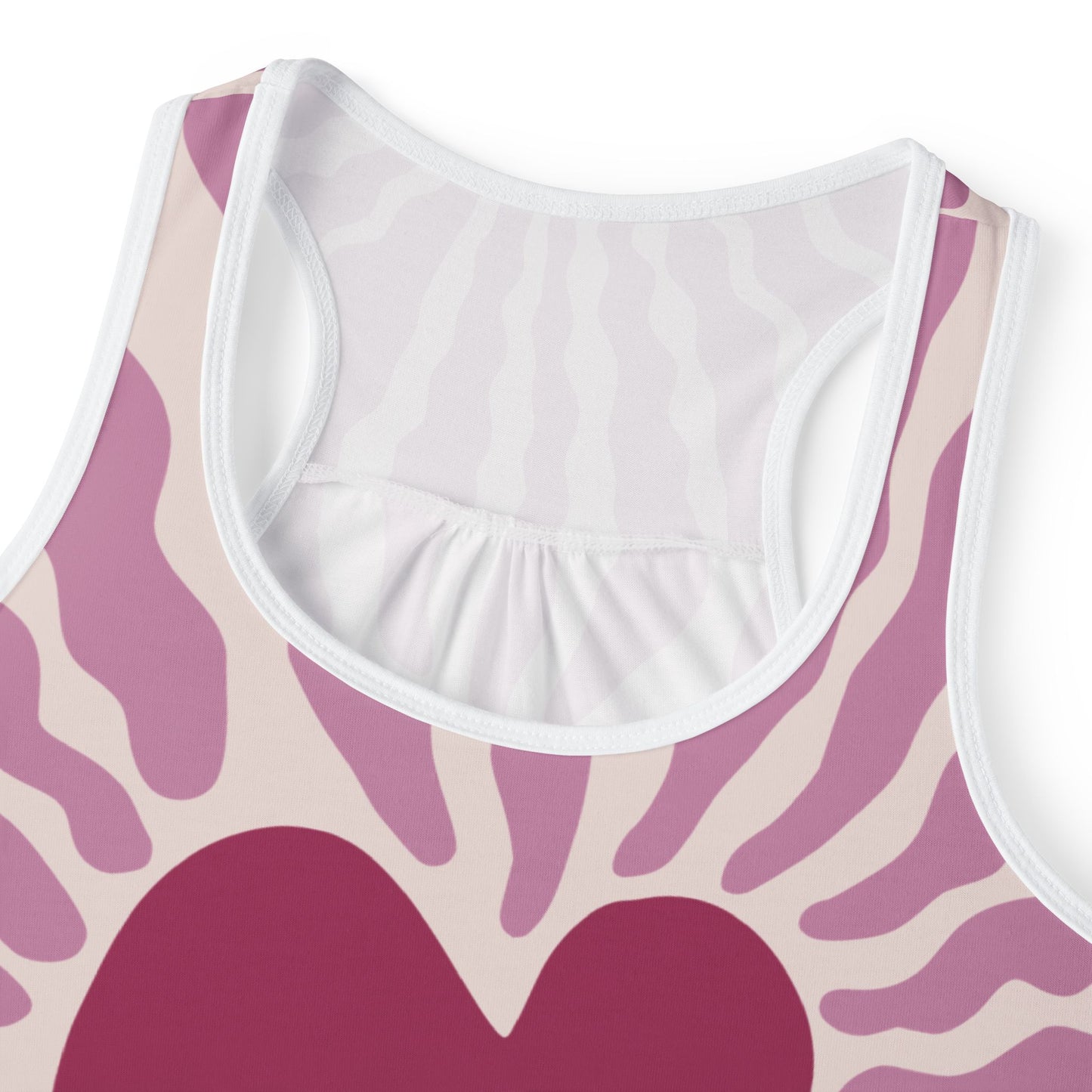 “Floral Heart” Women’s Tank Top | Soft, Sweet, Stylish