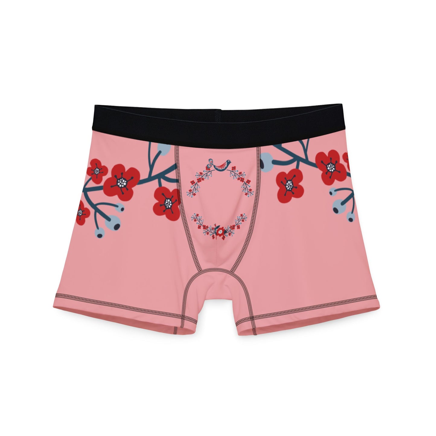 Floral Frame Mood | Artistic Floral Frame Men’s Boxers
