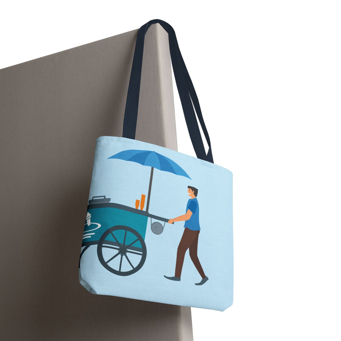 Sweet Ice Cream Ride | Fun Ice Cream Truck Tote Bag Full of Summer Vibes