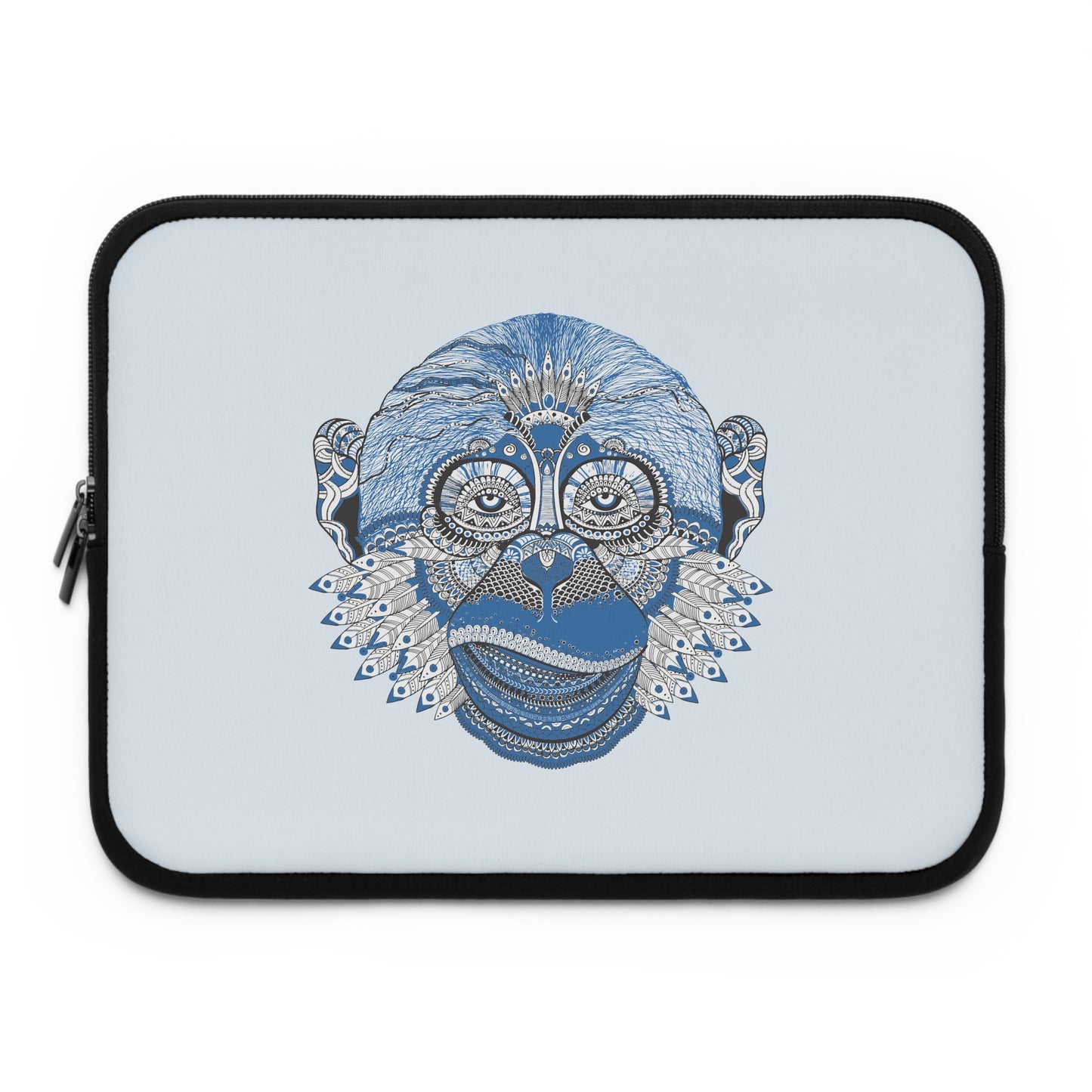 Mandala Monkey Art | Fun Art for Laptop Sleeves to Foster Creative Spirits