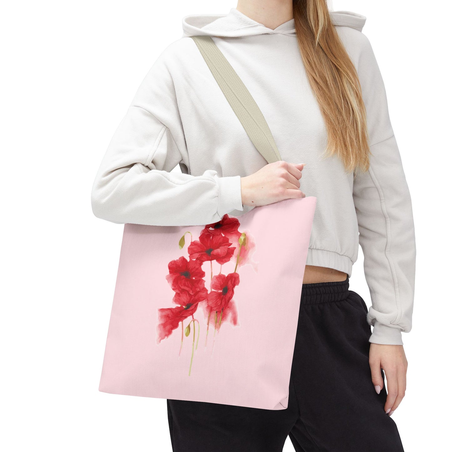 Soft Watercolor Garden | Artistic Floral Watercolor Tote Bag