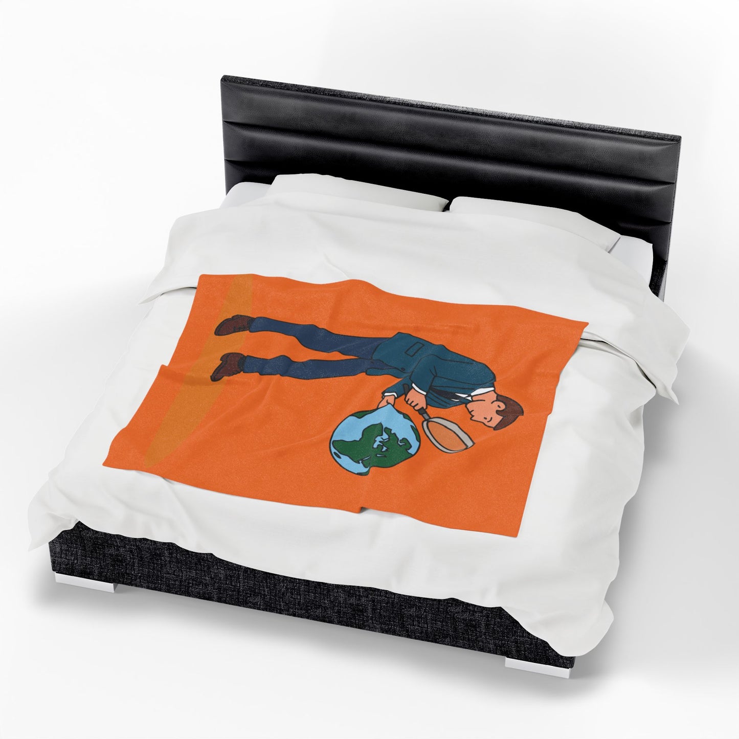 Velveteen Plush Blanket | “Lost Ham” Edition | Soft, Smart & Fun