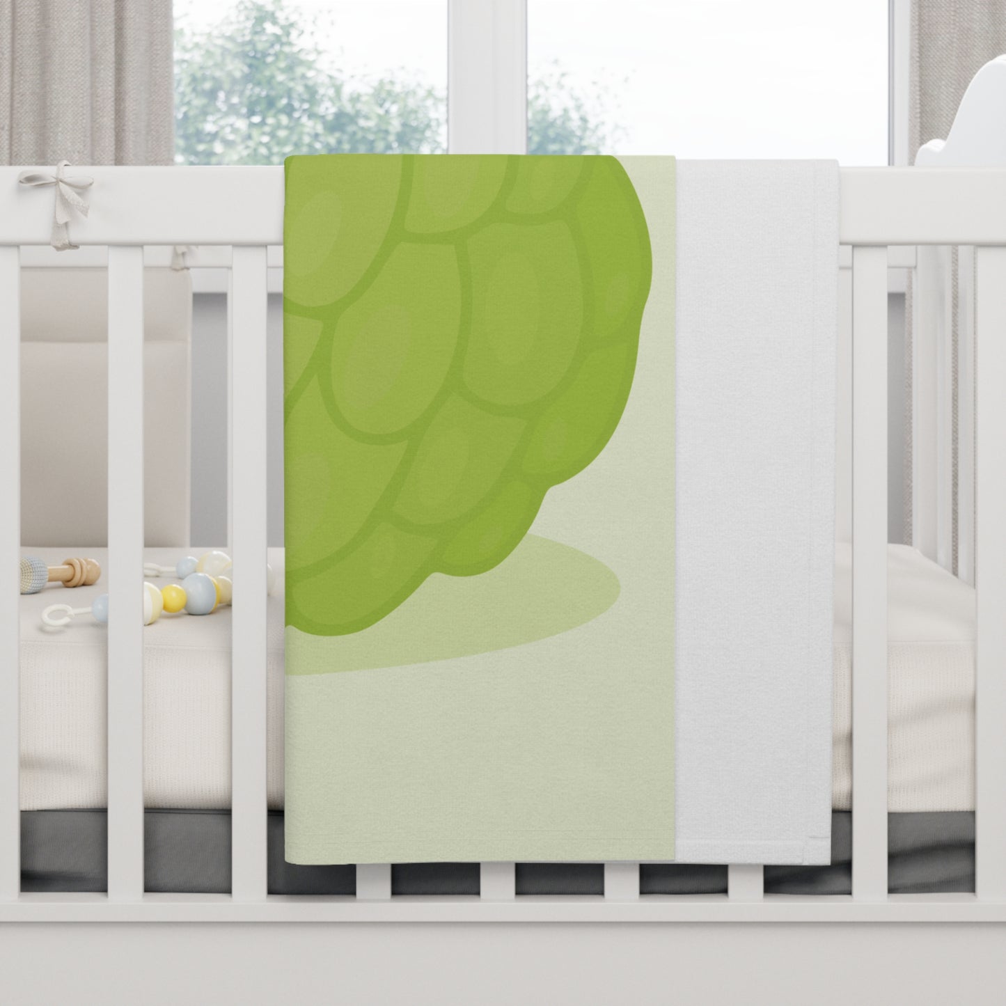 “Custard Apple Snuggle” Baby Blanket | Softness from Nature