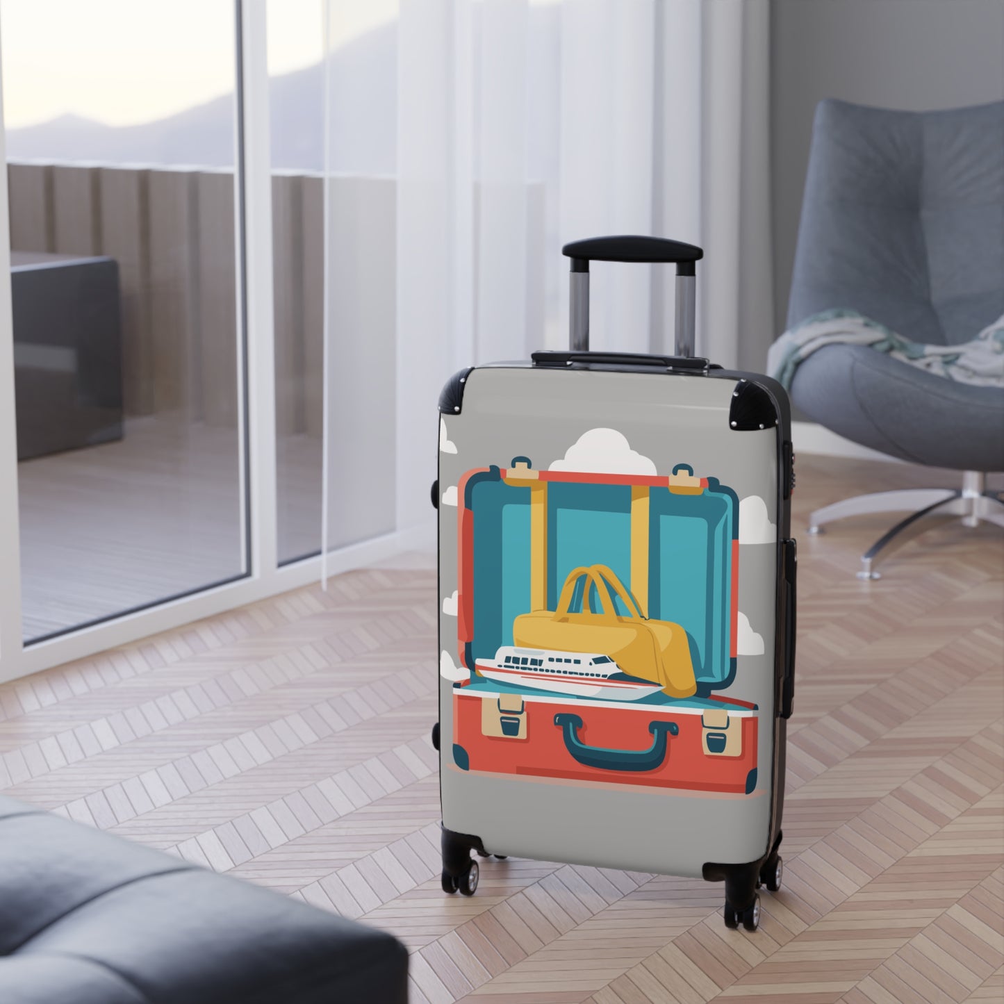 “Suitcase Inside a Suitcase” | Cabin Spinner Luggage