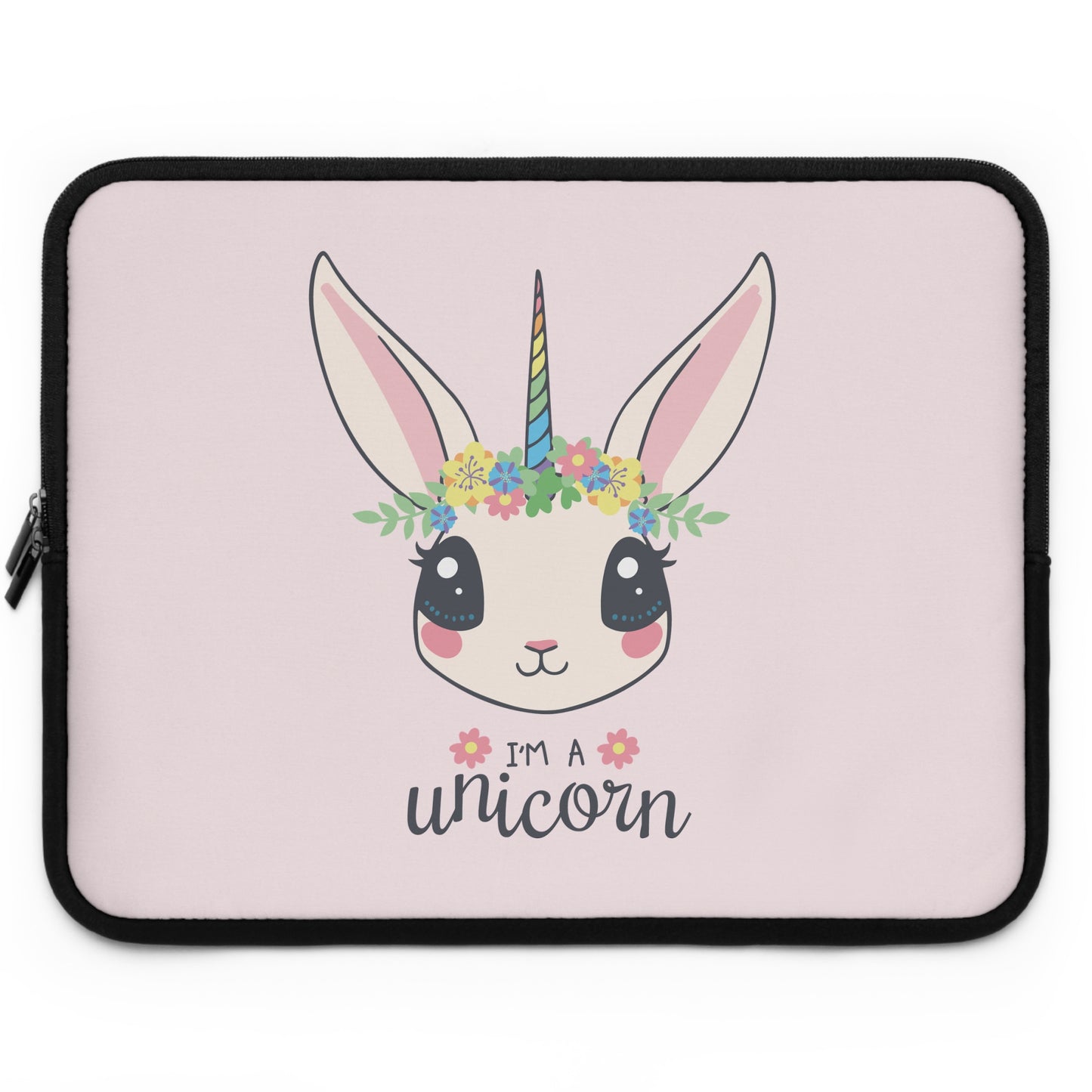 Bunny Unicorn Magic | Fun & Cute Laptop Sleeve for Creative Souls