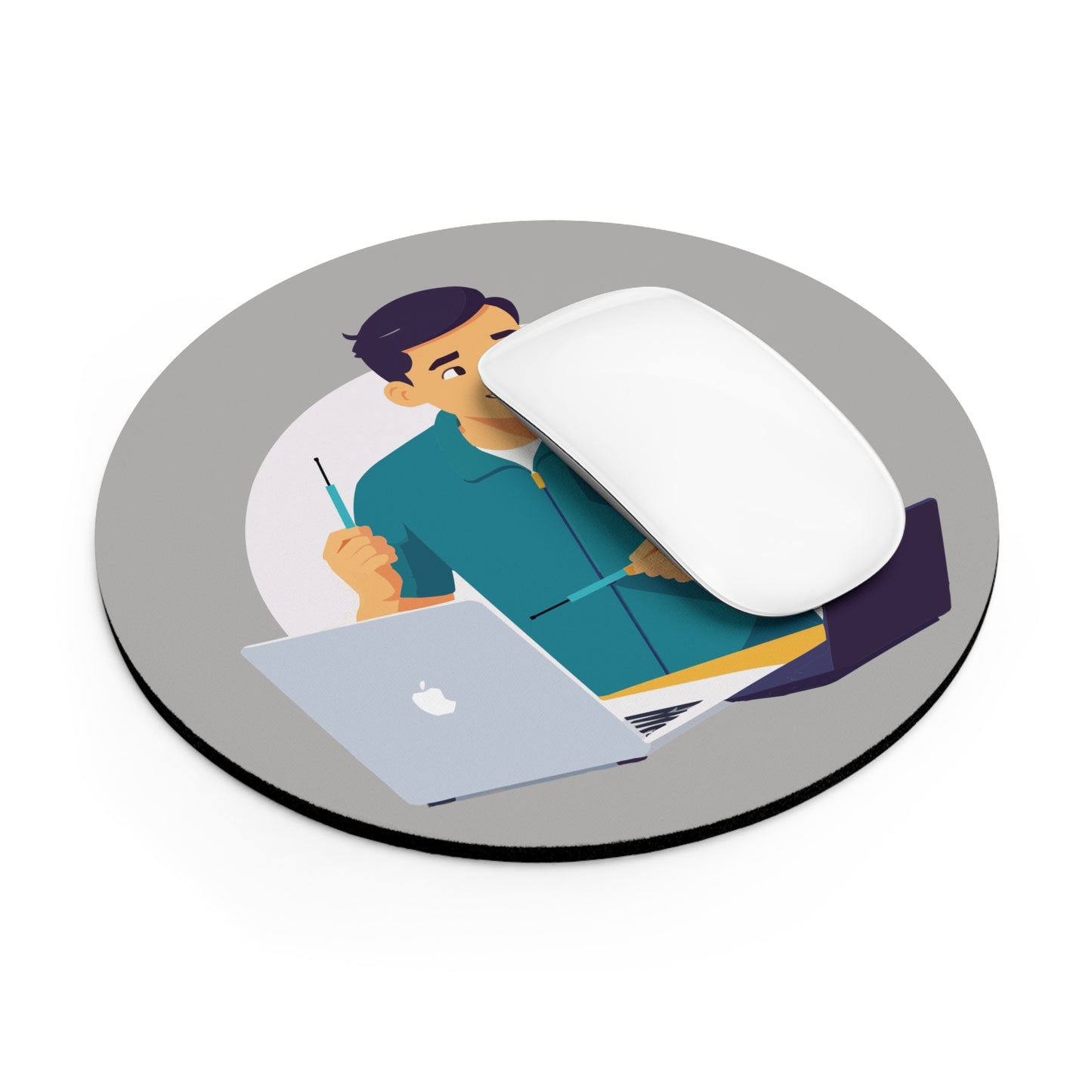 Work Mode Mouse Pad | Smooth Moves, Sharp Style | A Small Touch That Speaks Volumes