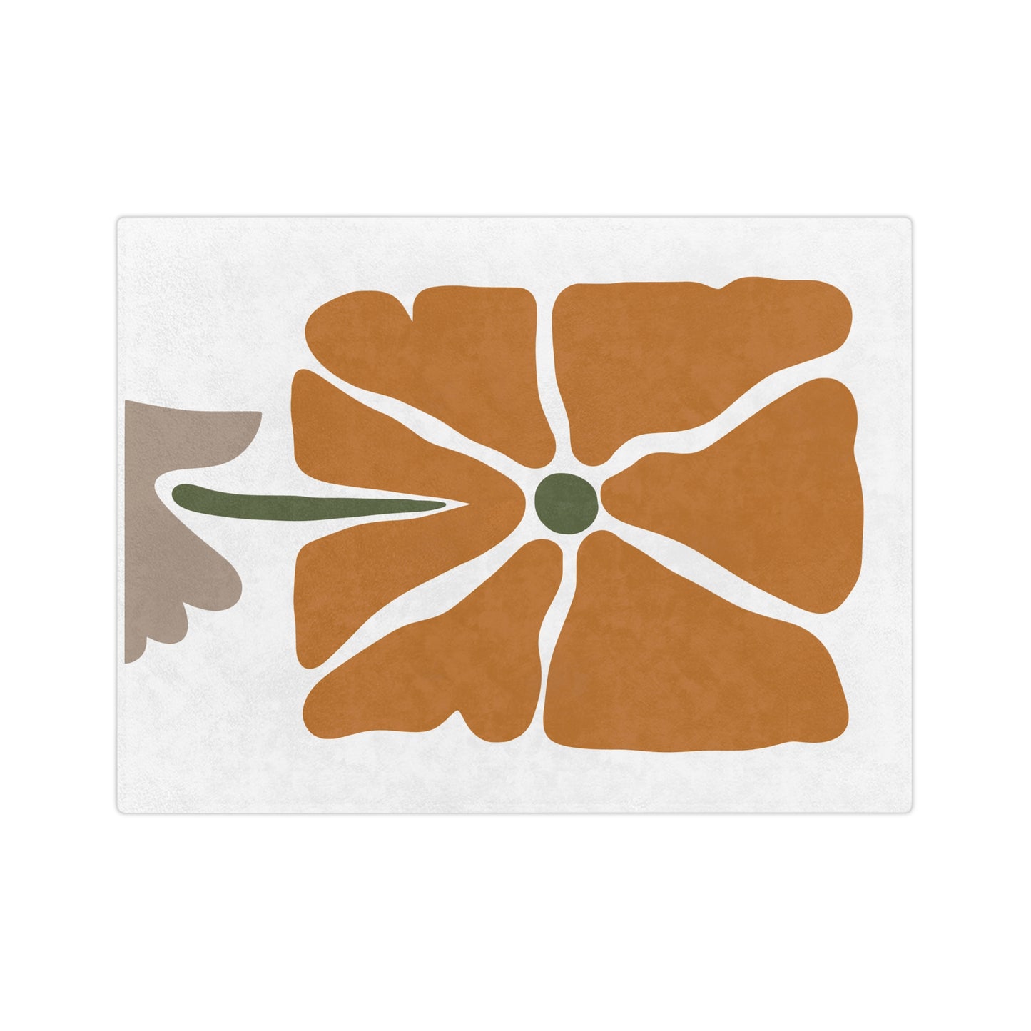 Velveteen Flower Blanket | Soft Luxury for Everyday Moments
