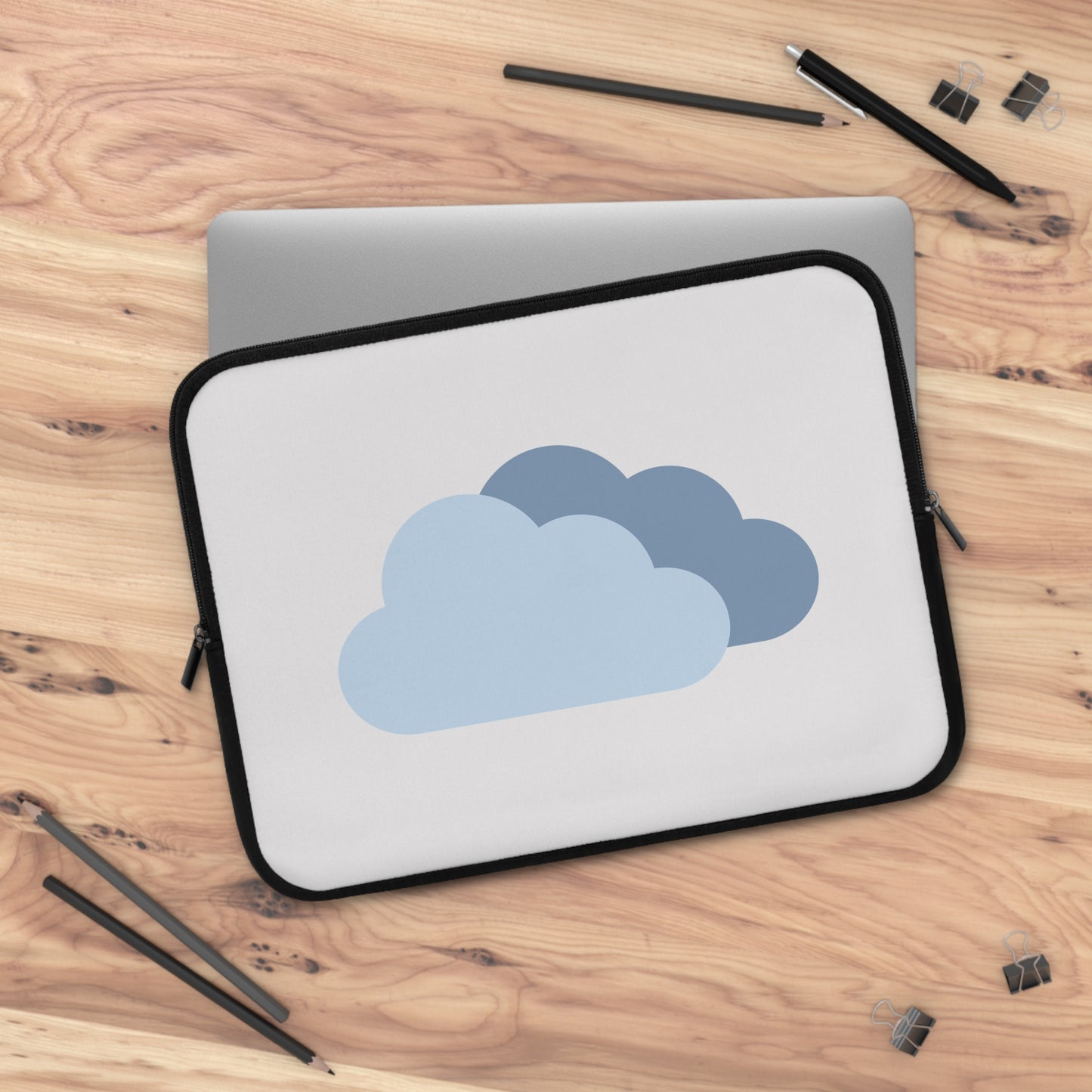 Cloudy Dream Laptop Sleeve | Soft, Calm, and Beautiful Like the Sky