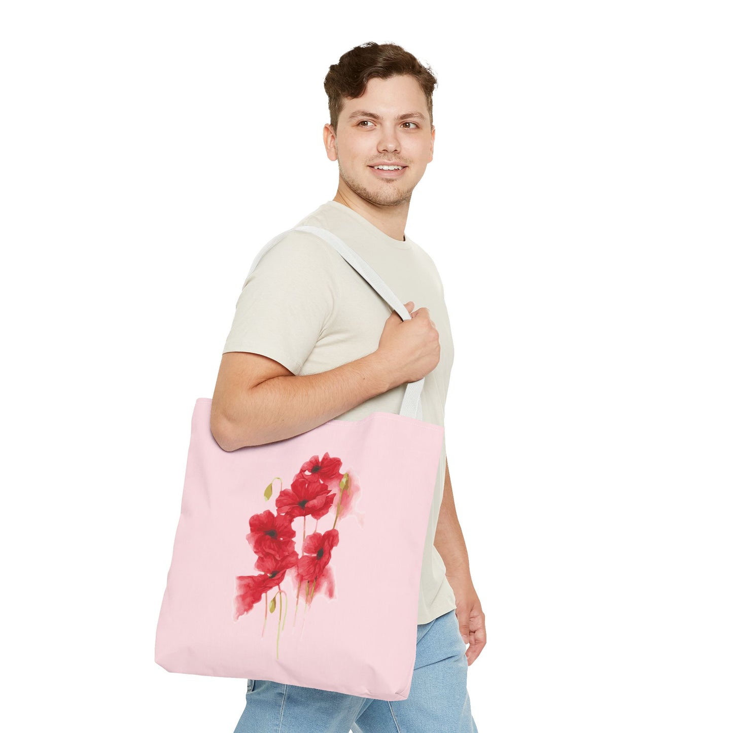 Soft Watercolor Garden | Artistic Floral Watercolor Tote Bag