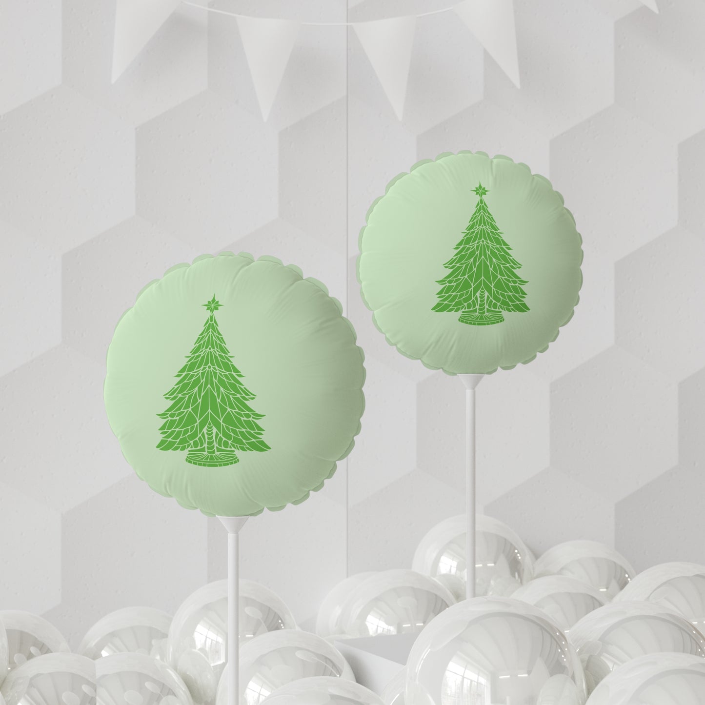 Christmas Tree Balloon | Round & Radiant