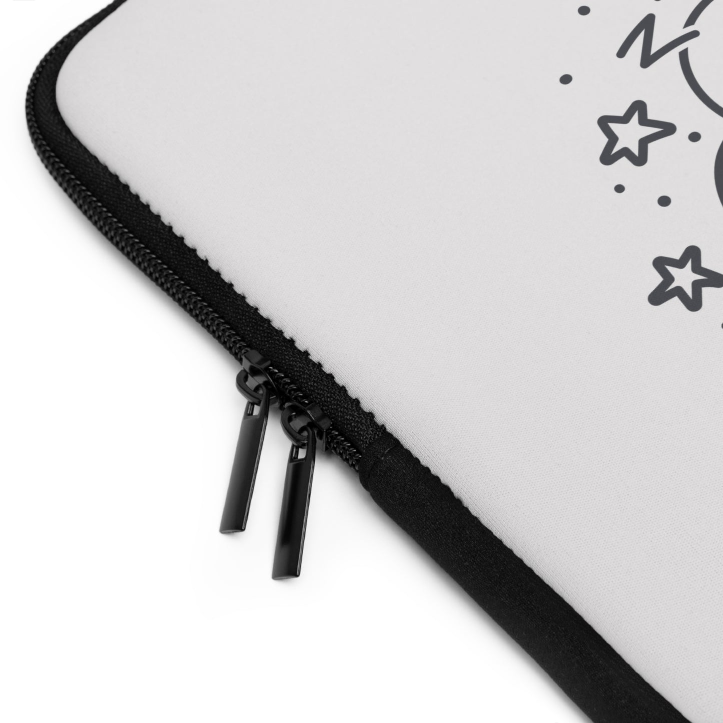 Moon & Star Night Laptop Sleeve | Dreamy Night Sky Design for Stylish Laptop Protection