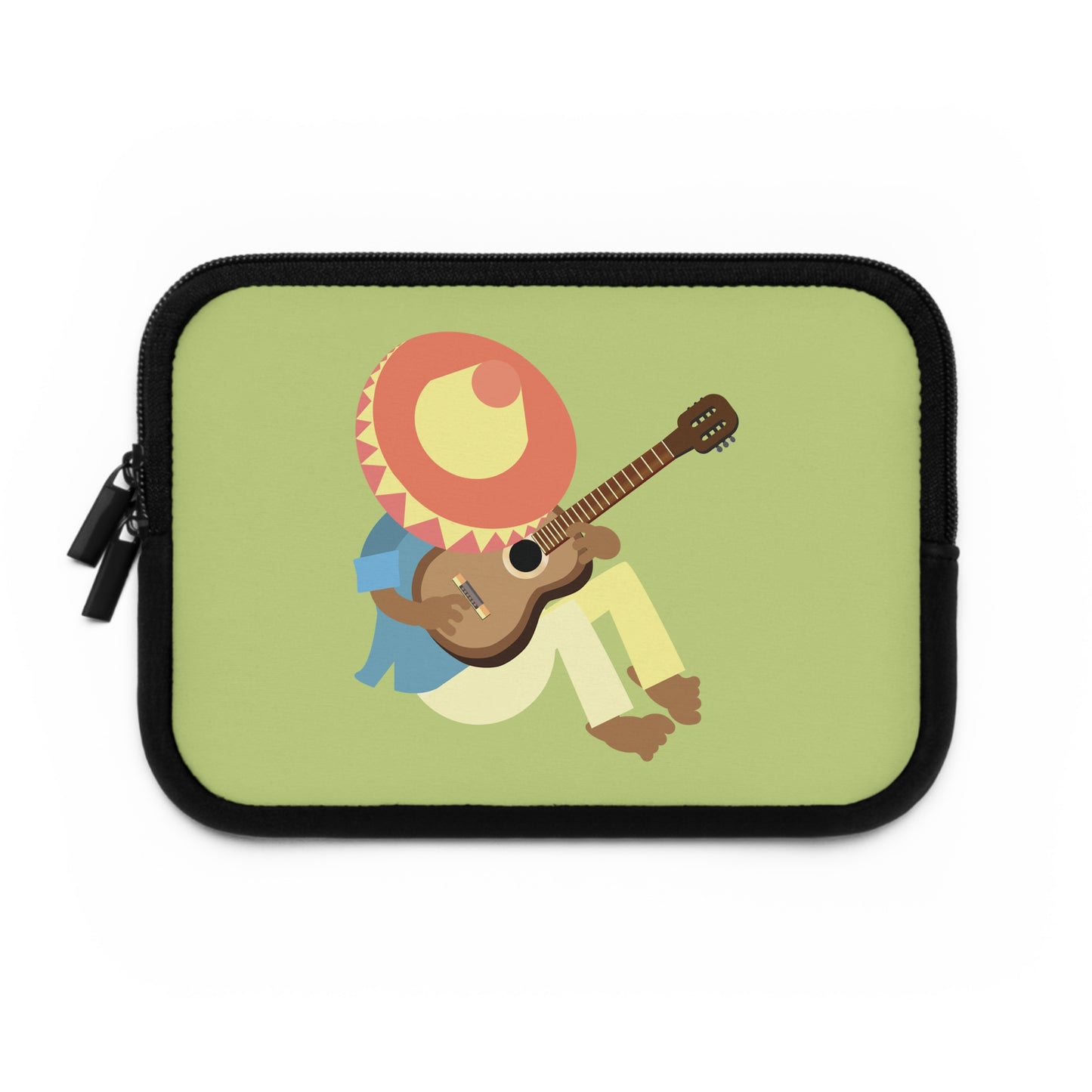 Mexican Siesta Laptop Sleeve | Sleeping Man & Chill Guitar Vibes