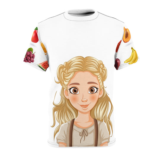 Unisex All-Over Print Tee – "Color Blocks in Motion"