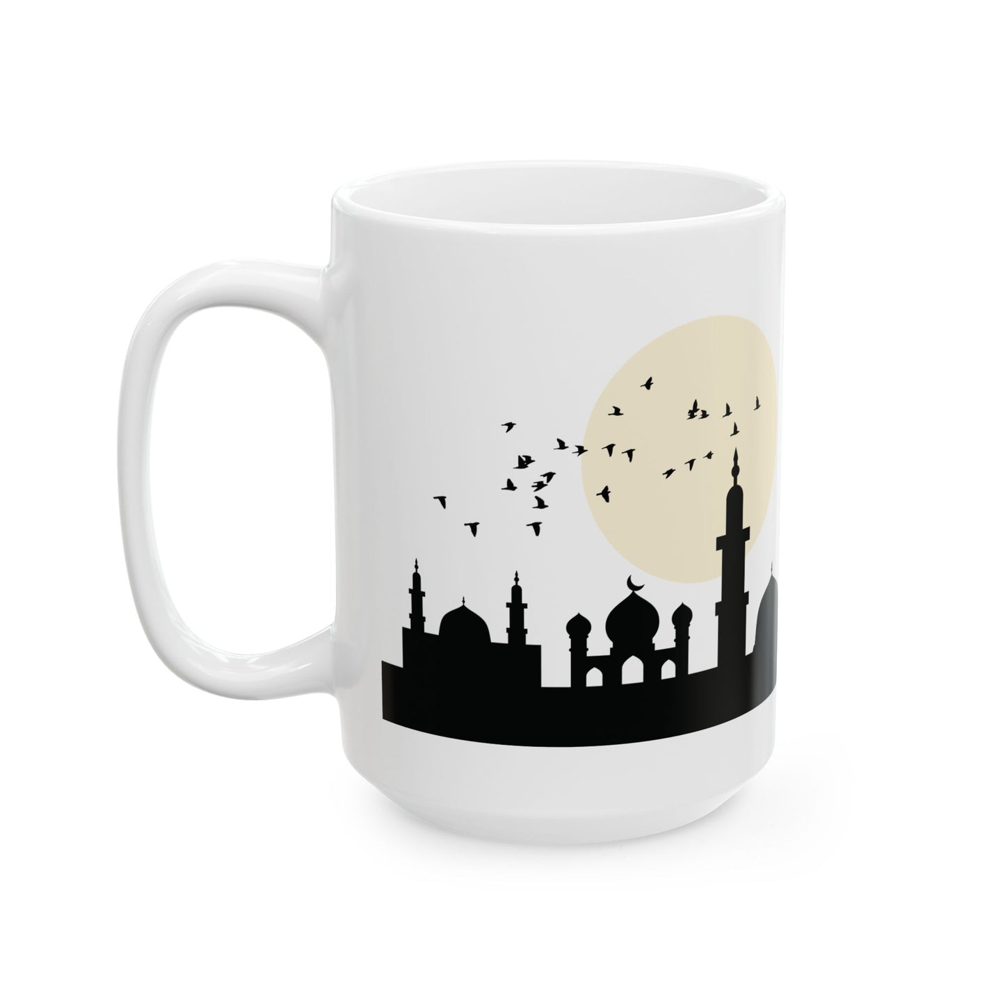 Sunset Mosque Mug | Elegant Serenity