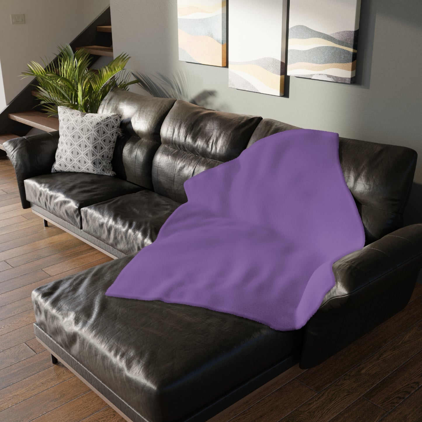 “Dreamy Cat” Velveteen Blanket | Soft, Cute & Cozy