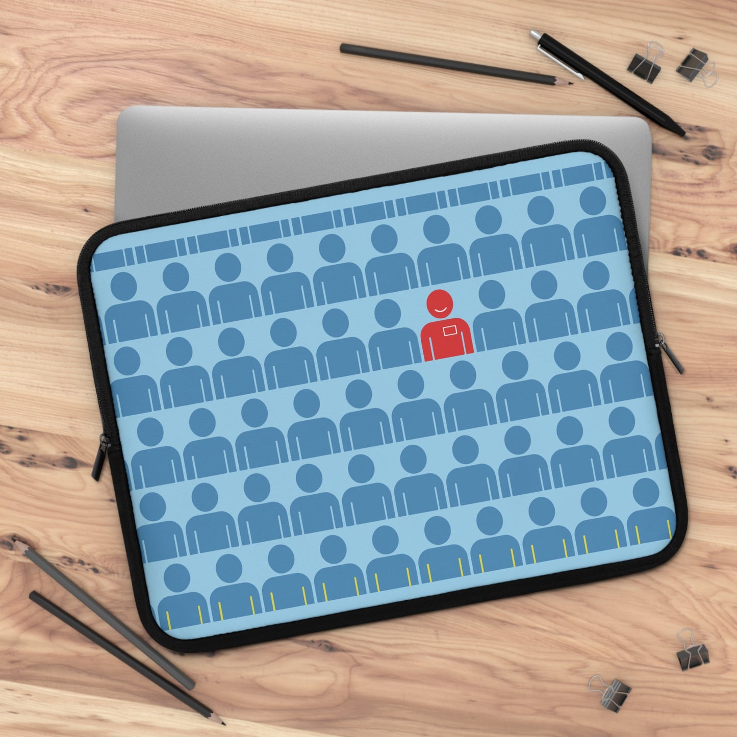 Working Spirit Laptop Sleeve | Modern Work Ethic Design for Everyday Laptop Protection