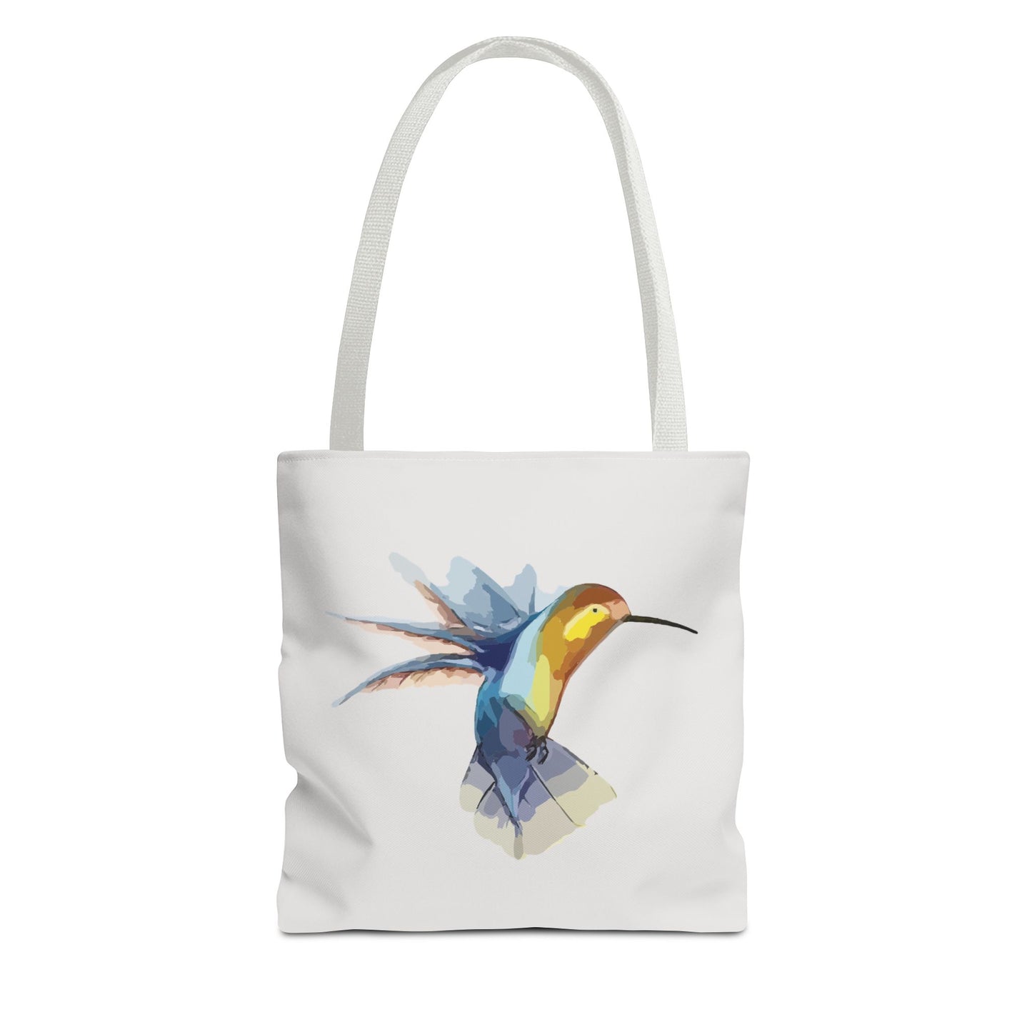 Hummingbird Art Flight | Artistic Hummingbird Tote Bag