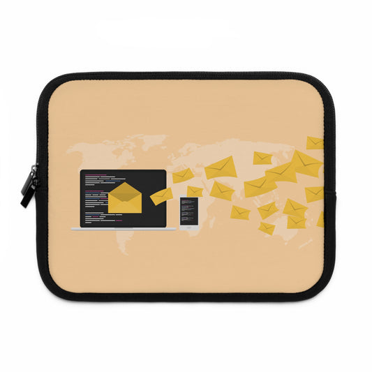 Inbox Billboard Vibes | Fun Laptop Sleeve for Digital & Creative Minds