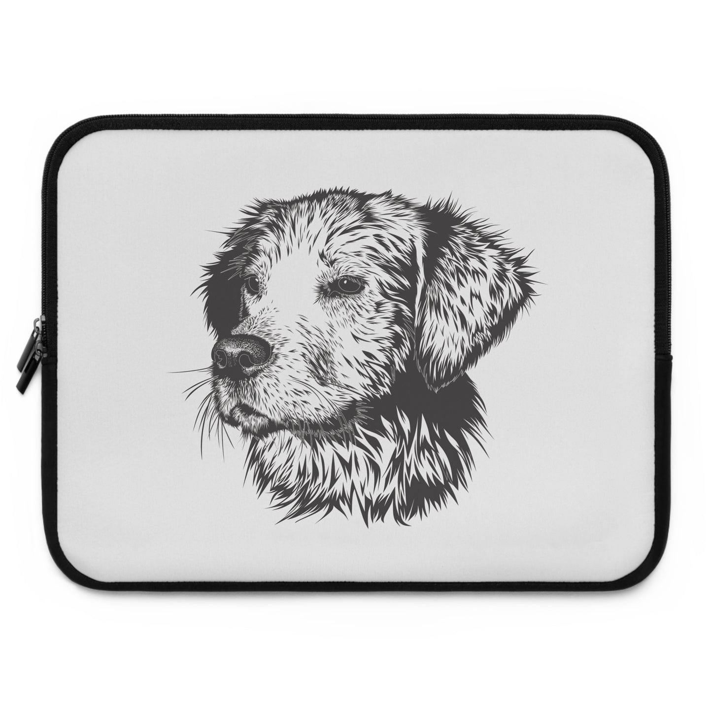 Cute Hand-Drawn Dog | Fun Laptop Sleeve for Pet Lovers & Playful Style
