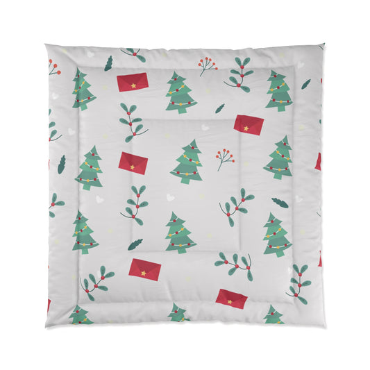 Warm Christmas Magic | Festive Christmas Pattern Comforter