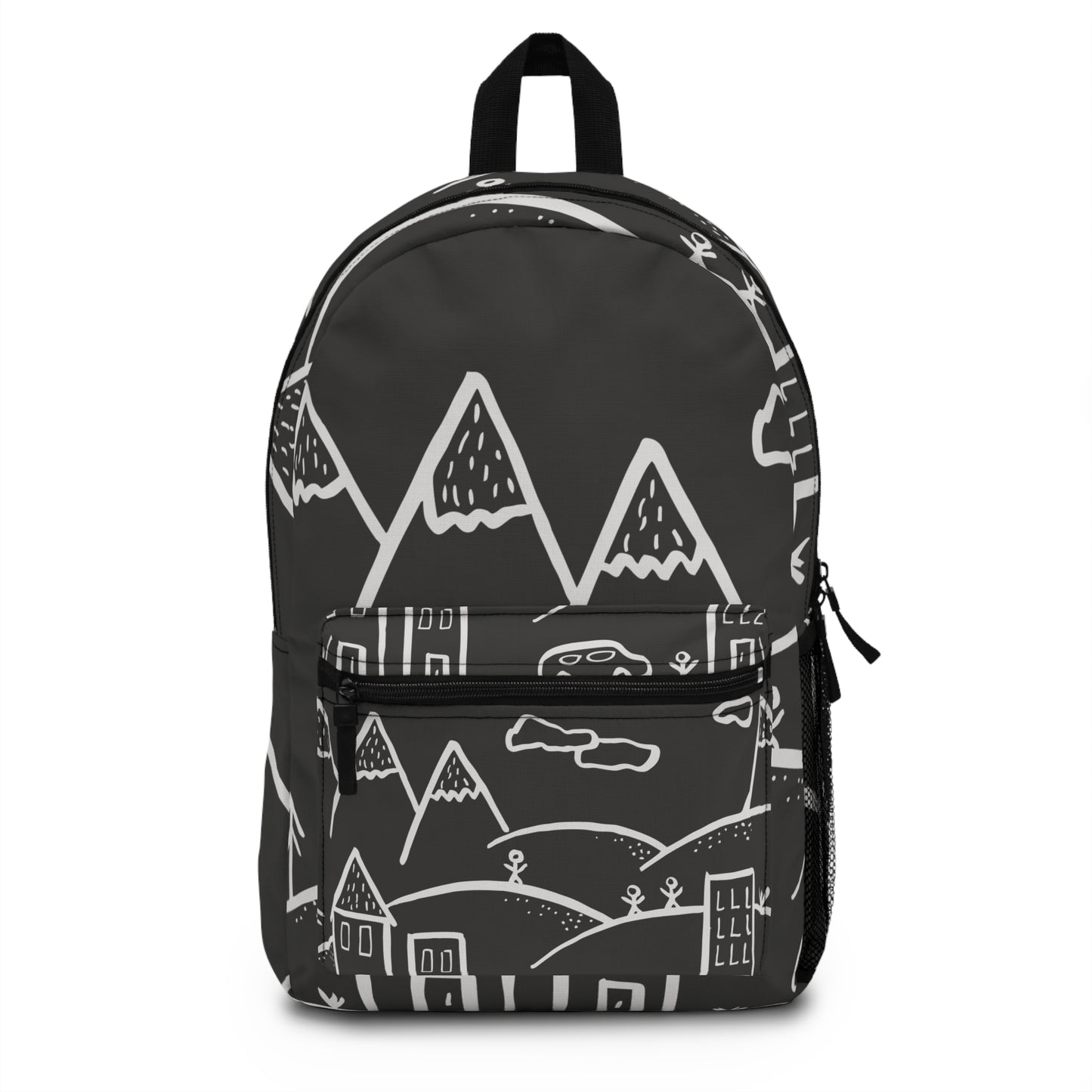 Mountain Village Backpack | Artistic & Adventure - Ready Style