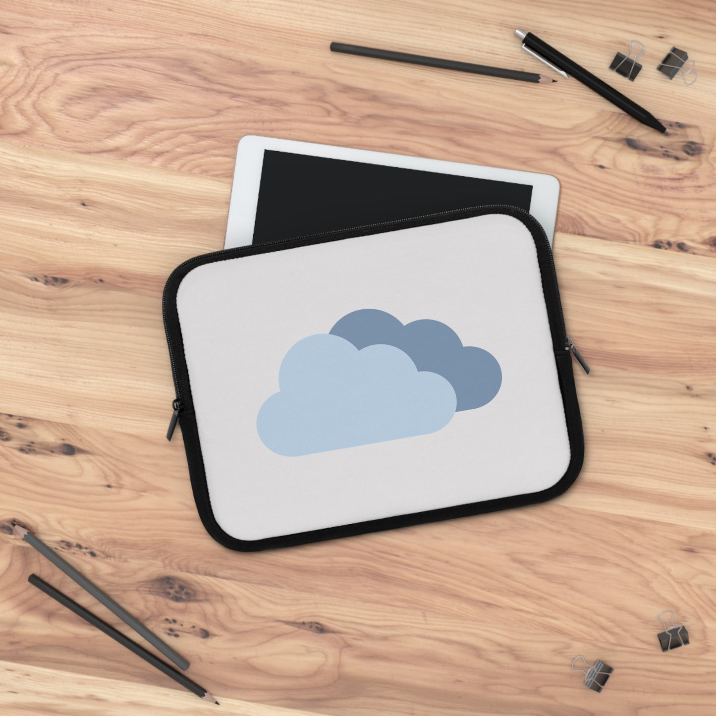 Cloudy Dream Laptop Sleeve | Soft, Calm, and Beautiful Like the Sky