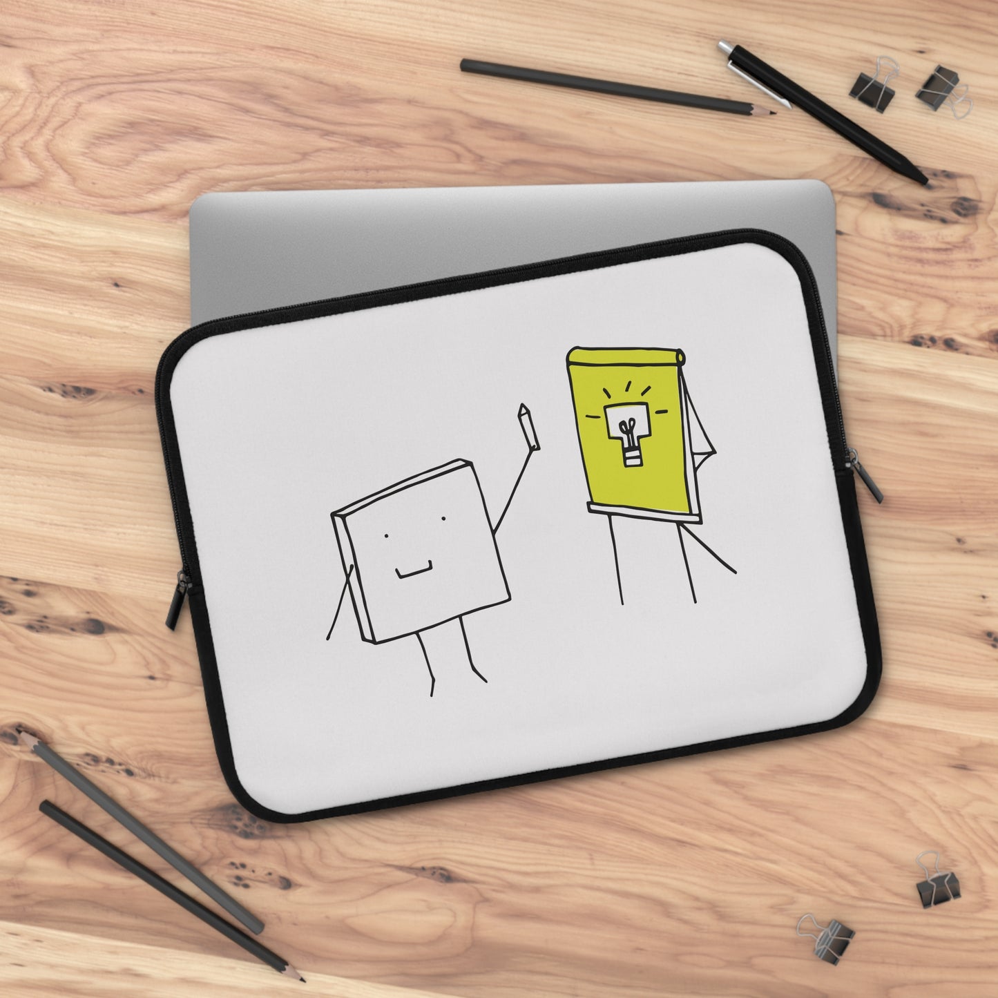 Art Idea Flow | Creative Artistic Laptop Sleeve for Free Spirits