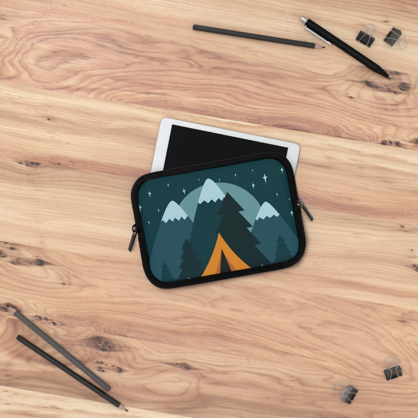Camp Under The Stars | Nature Camping Tent Laptop Sleeve for Outdoor Lovers