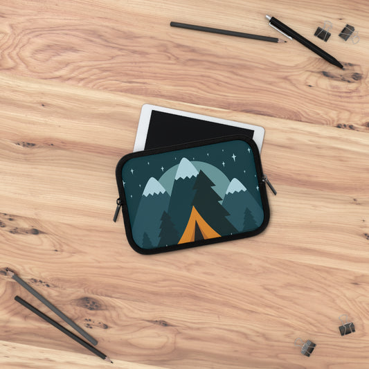 Camp Under The Stars | Nature Camping Tent Laptop Sleeve for Outdoor Lovers