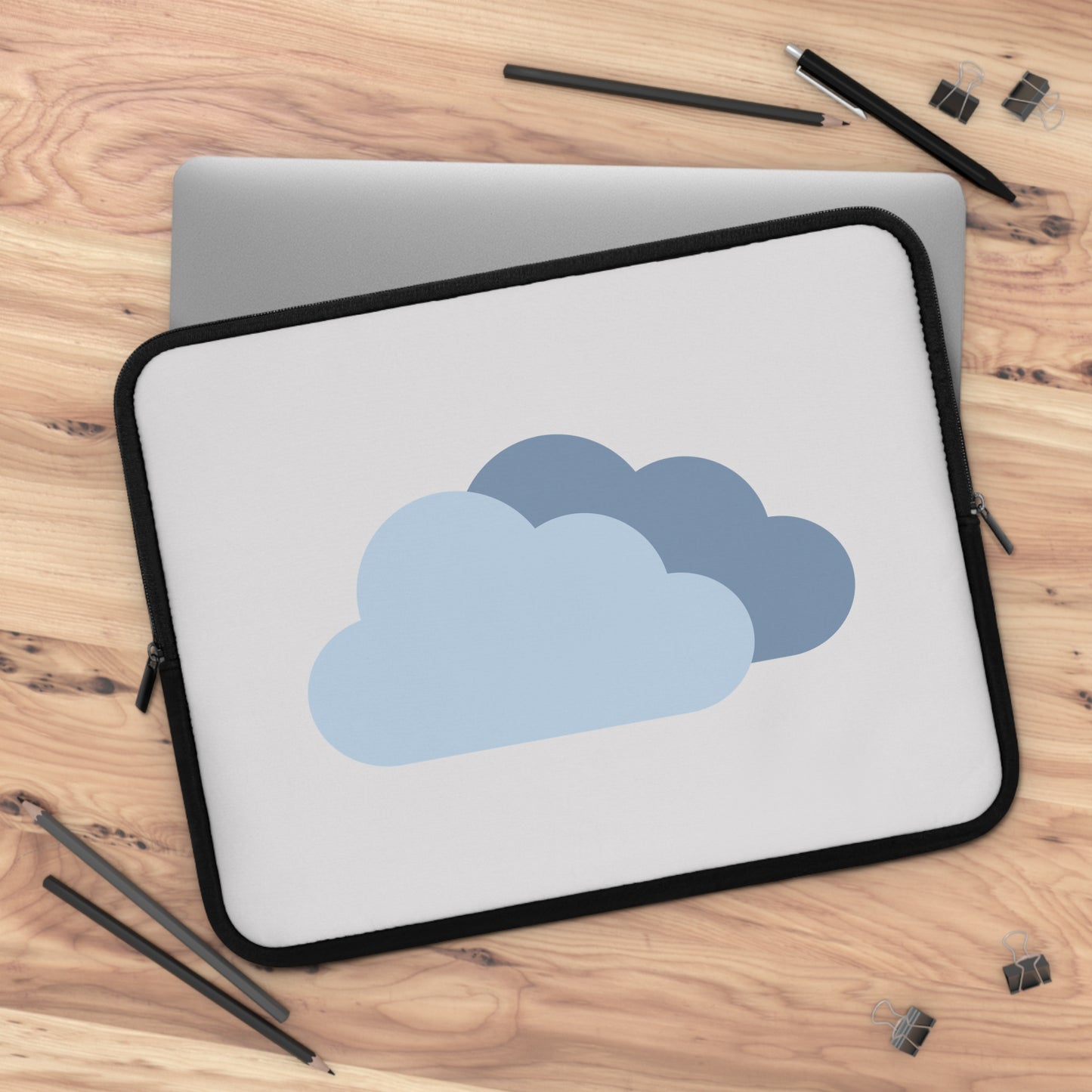 Cloudy Dream Laptop Sleeve | Soft, Calm, and Beautiful Like the Sky