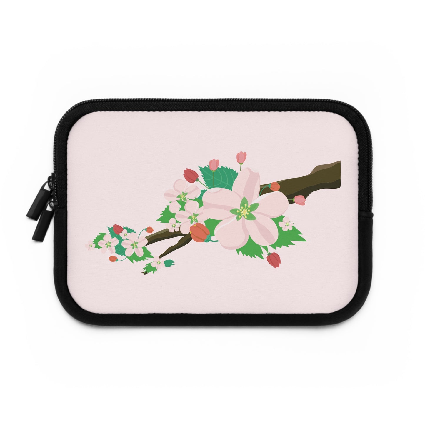 Blooming Peach Blossoms | Fun & Fresh Laptop Sleeve Full of Spring Vibes