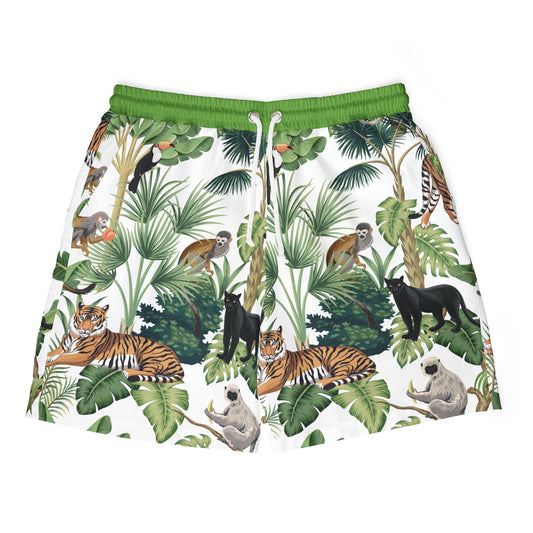 Unisex All-Over Print Swim Shorts – "Wave Pop Summer"