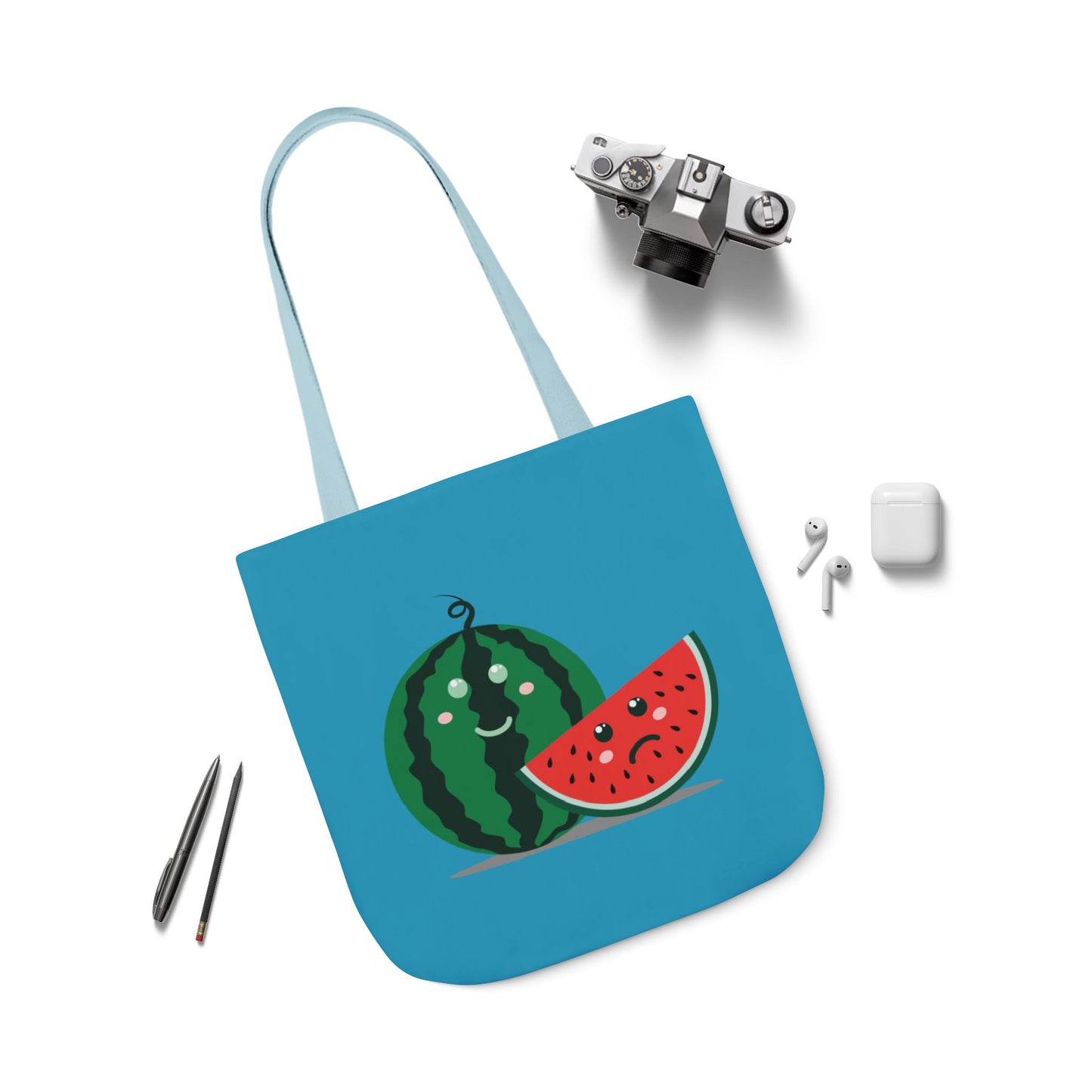 Canvas Tote Bag | Watermelon Mood Edition