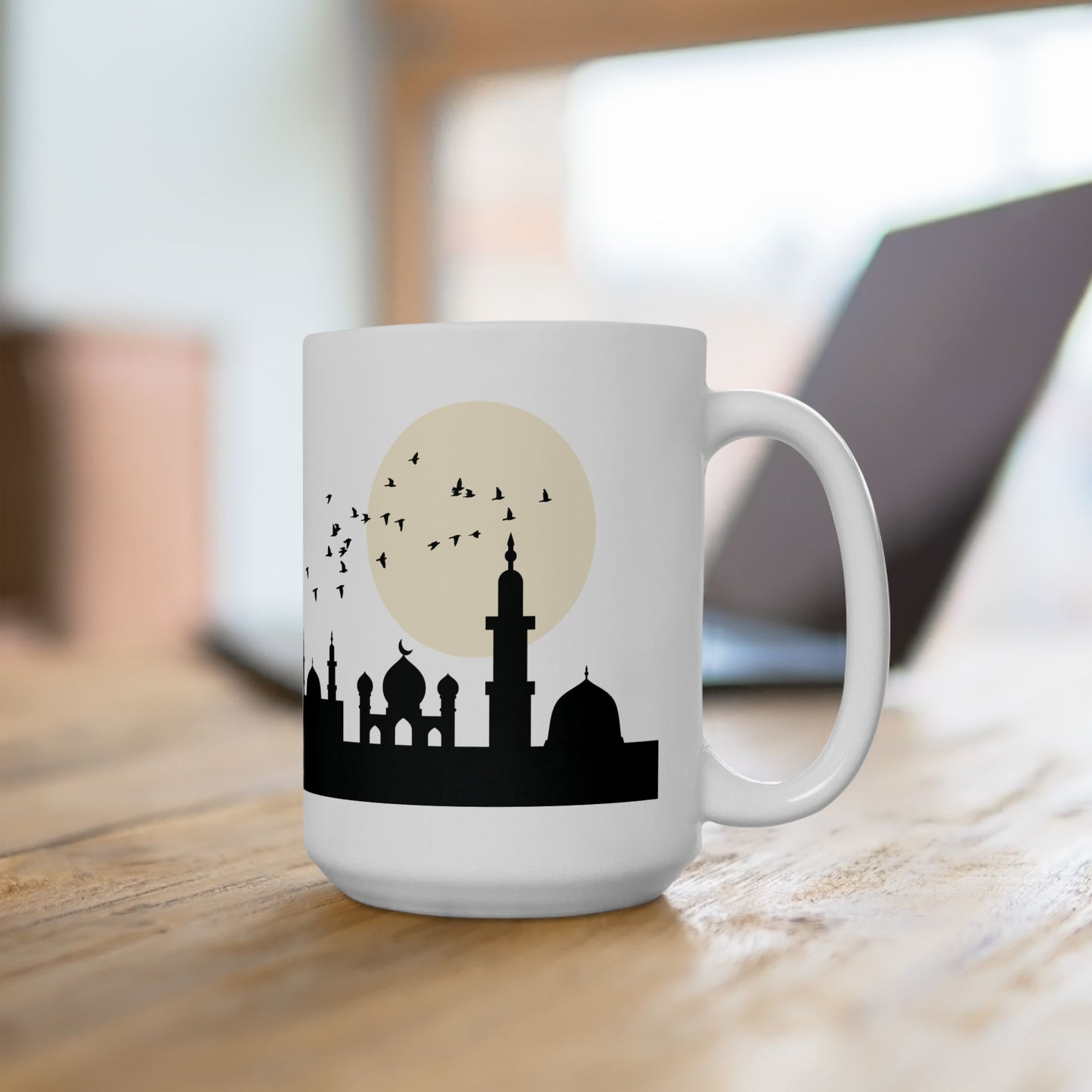 Sunset Mosque Mug | Elegant Serenity