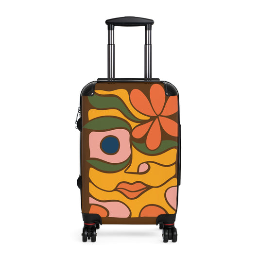 Premium Abstract Art Suitcase | Travel in Style