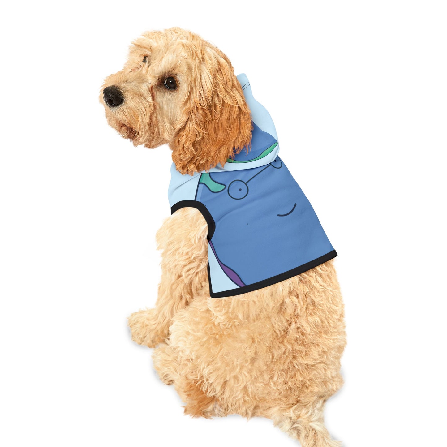 Cool Earth With Glasses | Ful & Trendy Pet Hoodie