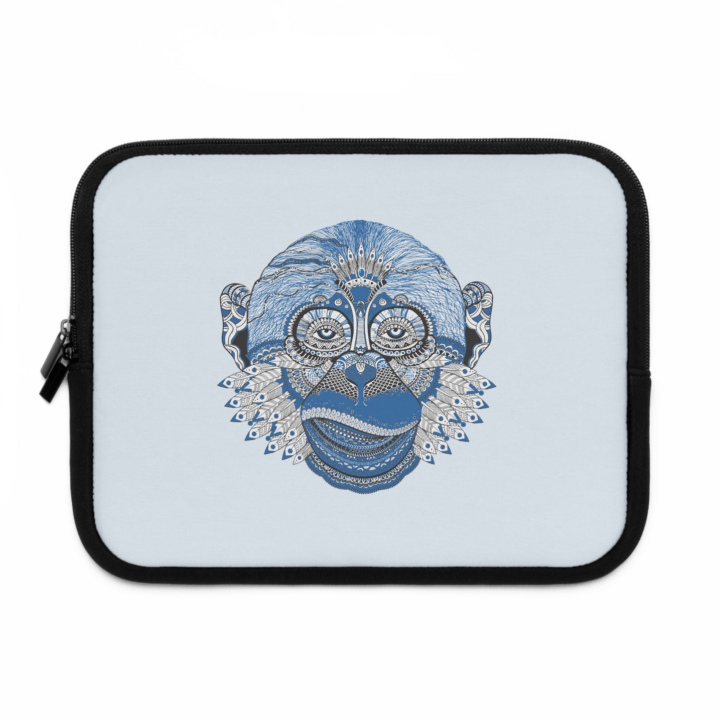 Mandala Monkey Art | Fun Art for Laptop Sleeves to Foster Creative Spirits