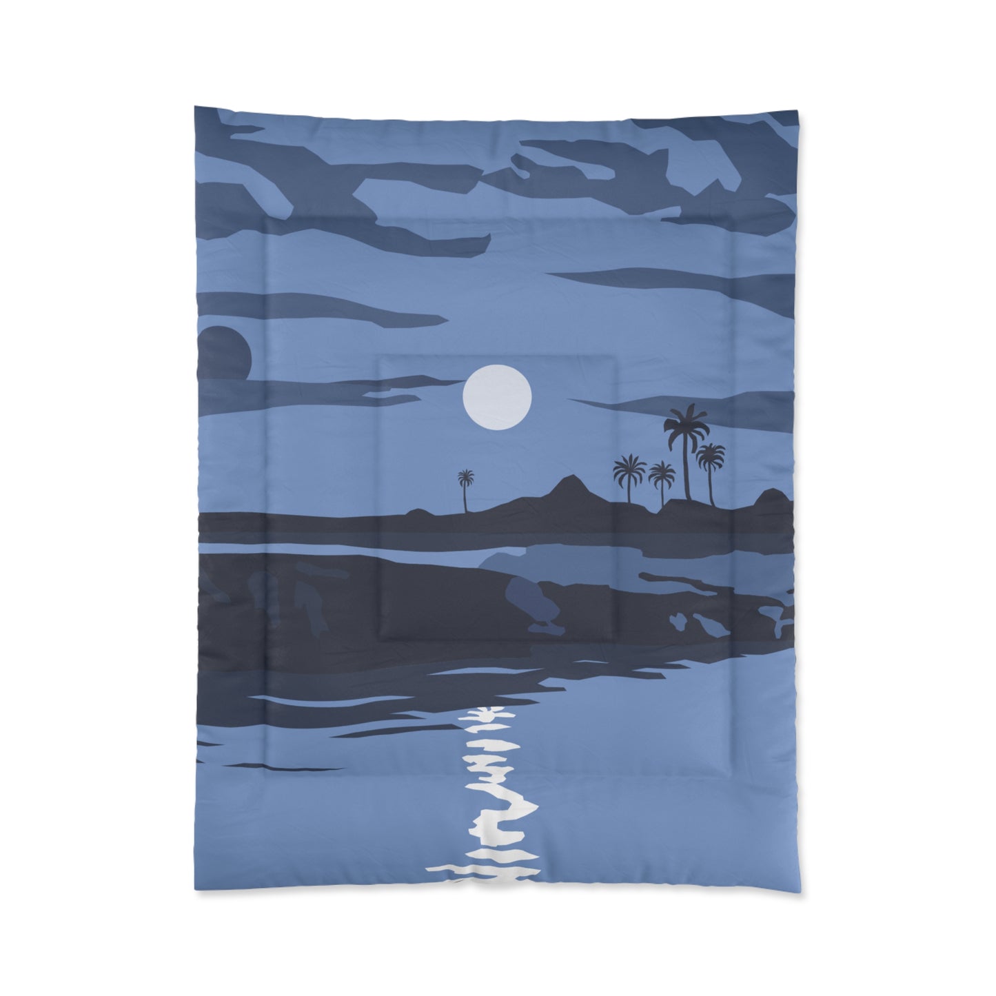 Moonlit Night Comforter | Cozy Lunar Dreams | Soft and Stylish Night Sky Bedding