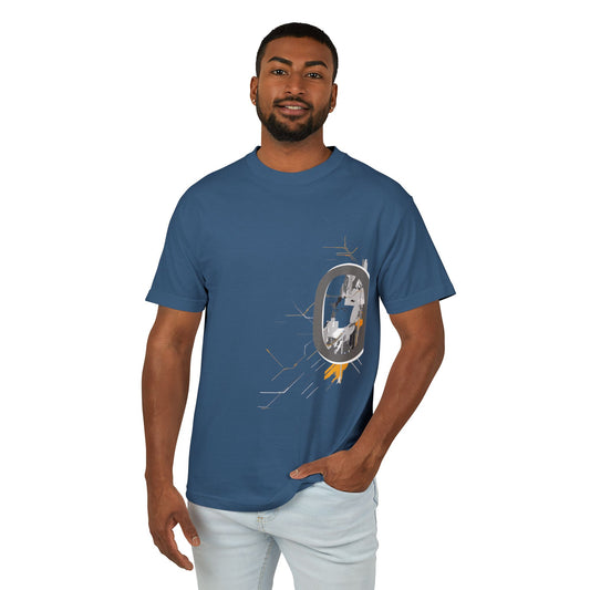 Artistic T-Shirt | Unique Geometric Machine Design