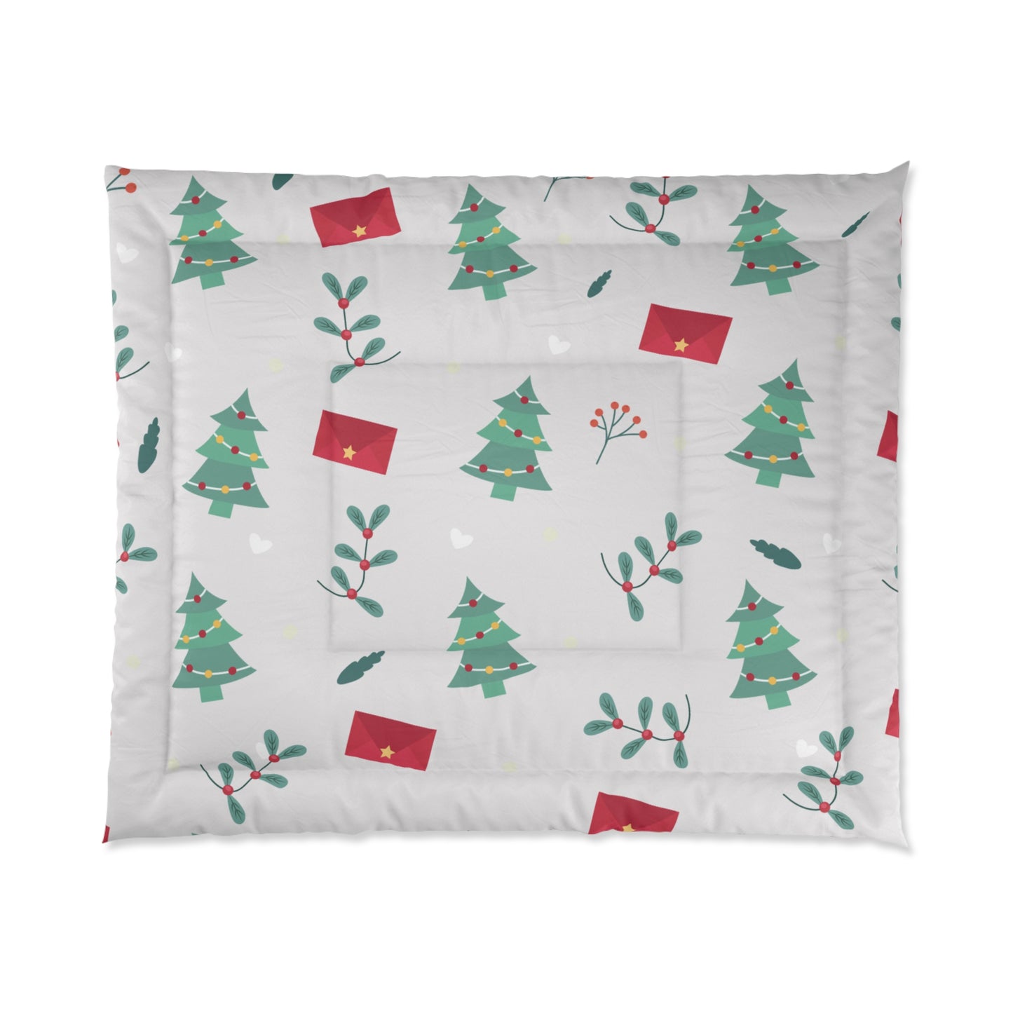 Warm Christmas Magic | Festive Christmas Pattern Comforter