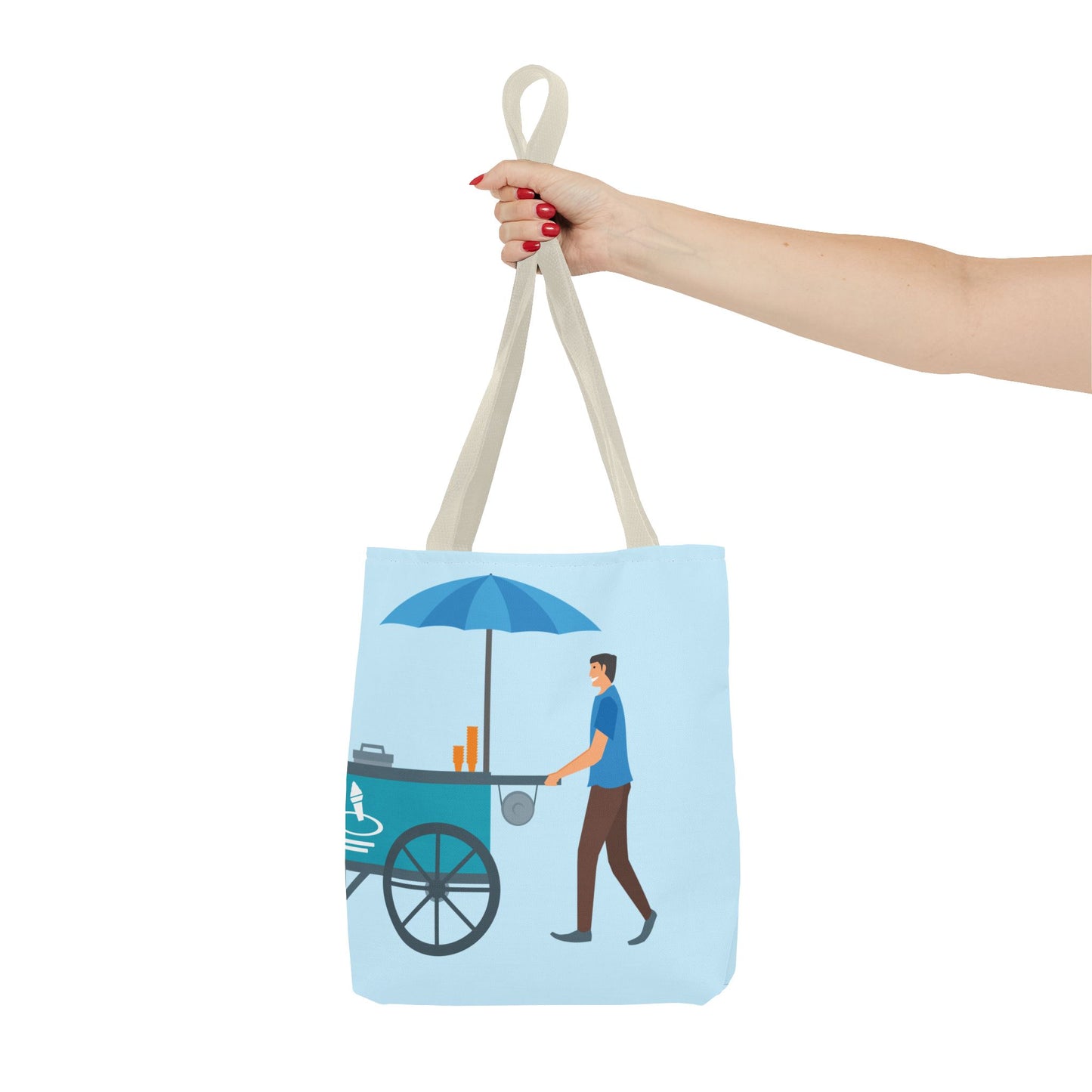 Sweet Ice Cream Ride | Fun Ice Cream Truck Tote Bag Full of Summer Vibes