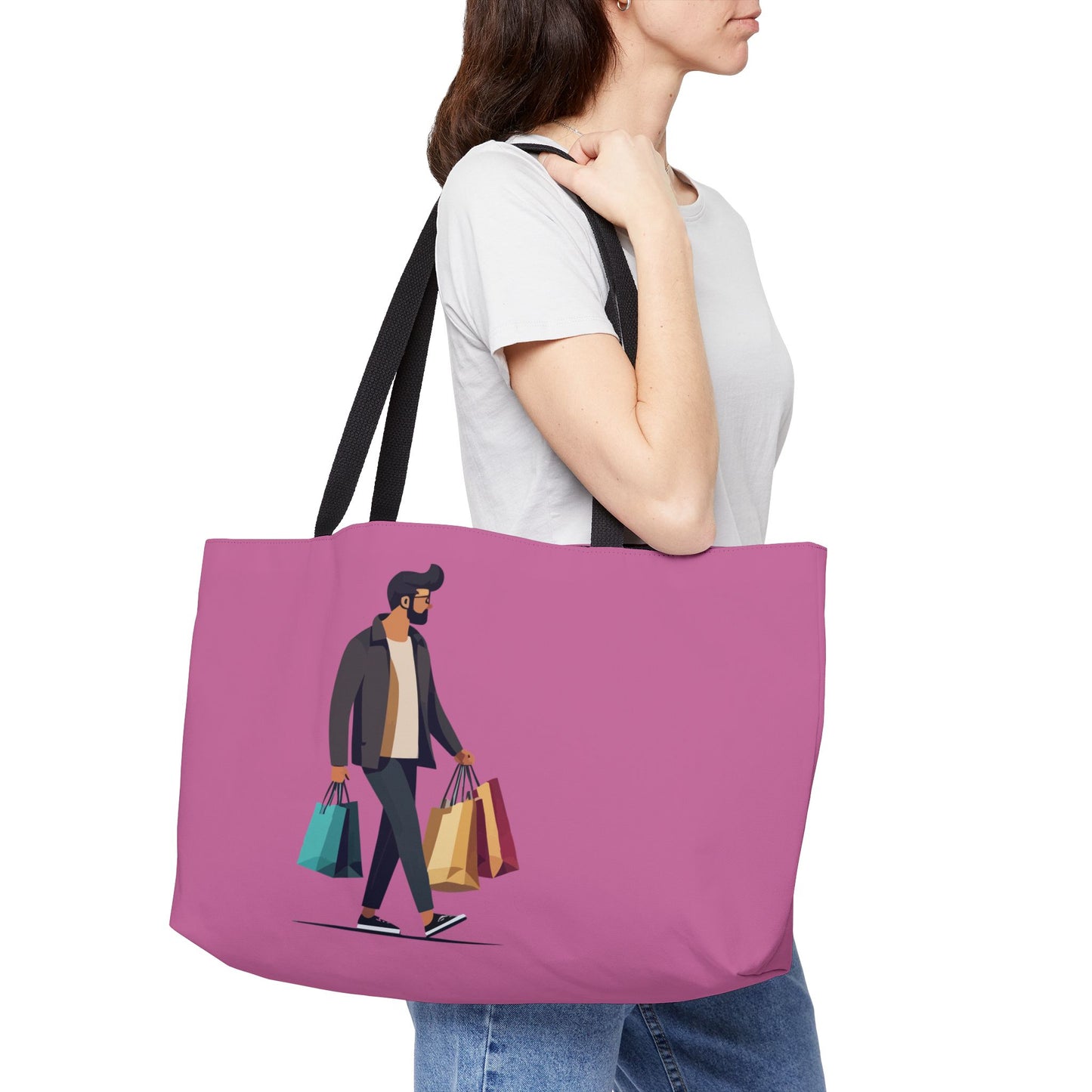 Weekend Tote | “Shopping Man” Edition