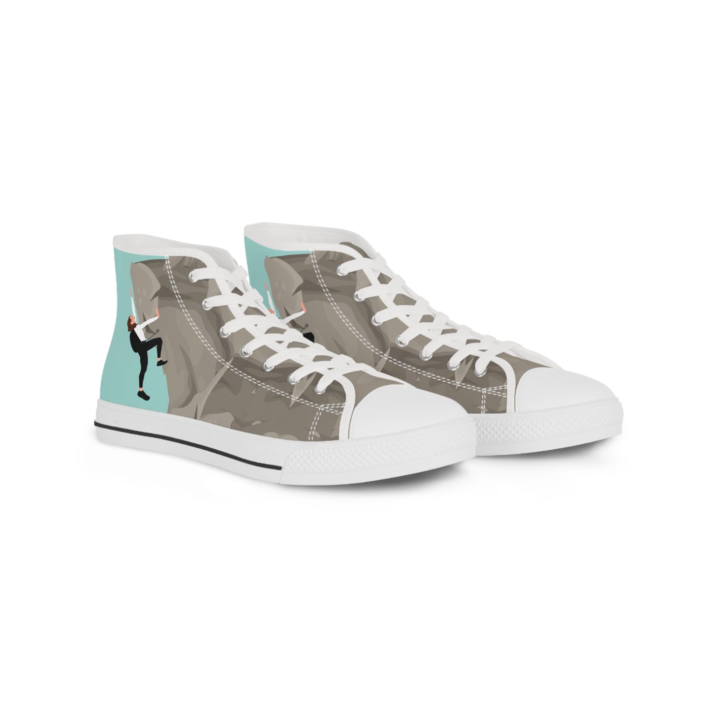 Premium Men's High-Top Sneakers | Mountain Climber Edition