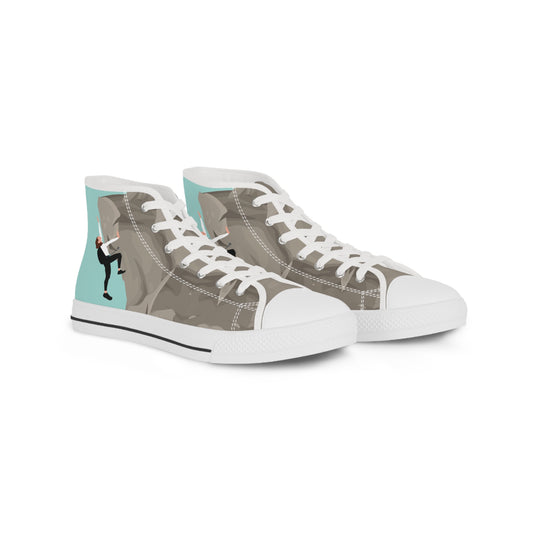 Premium Men's High-Top Sneakers | Mountain Climber Edition