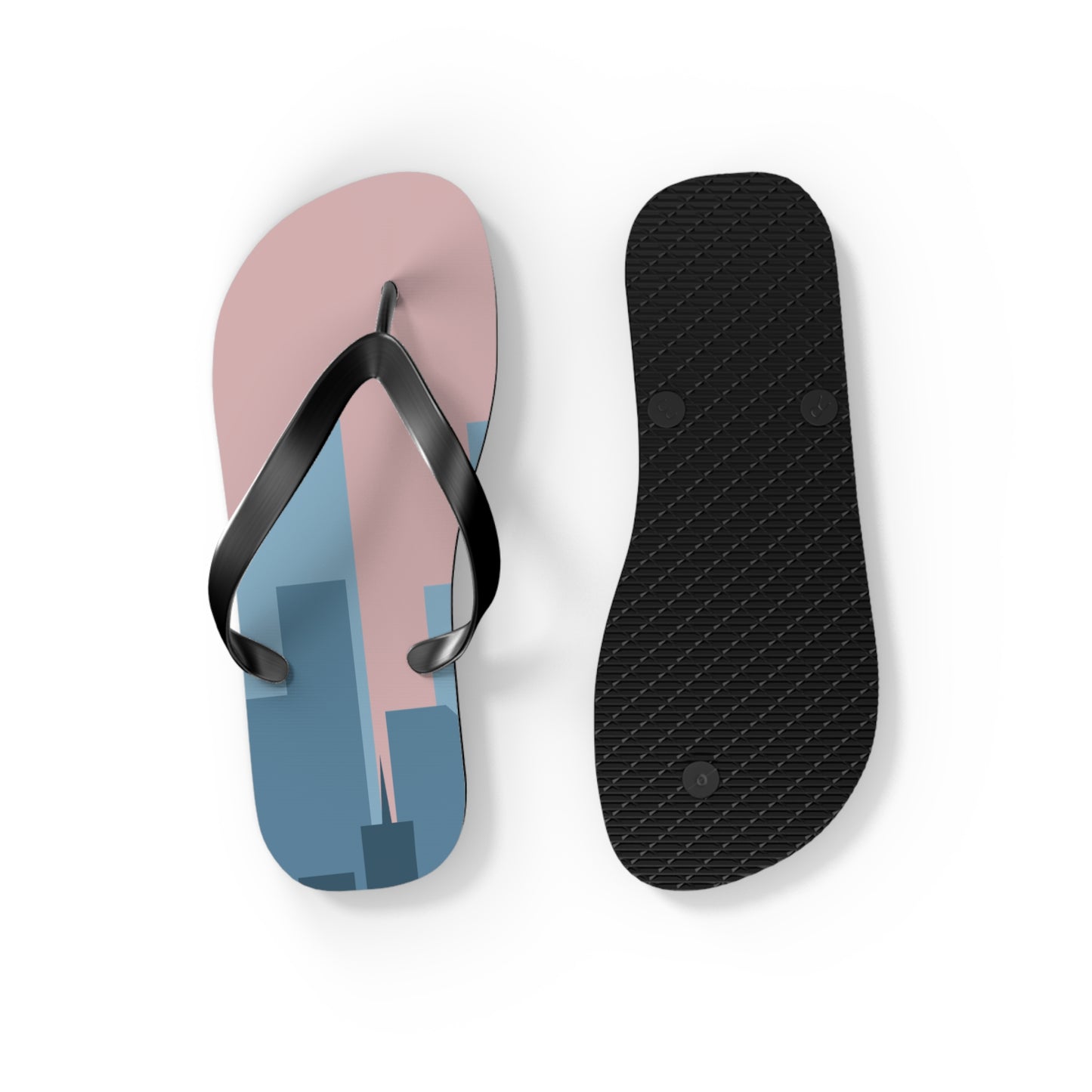 Urban Flip-Flops | 2D City Building Design | Bold Style in Every Step
