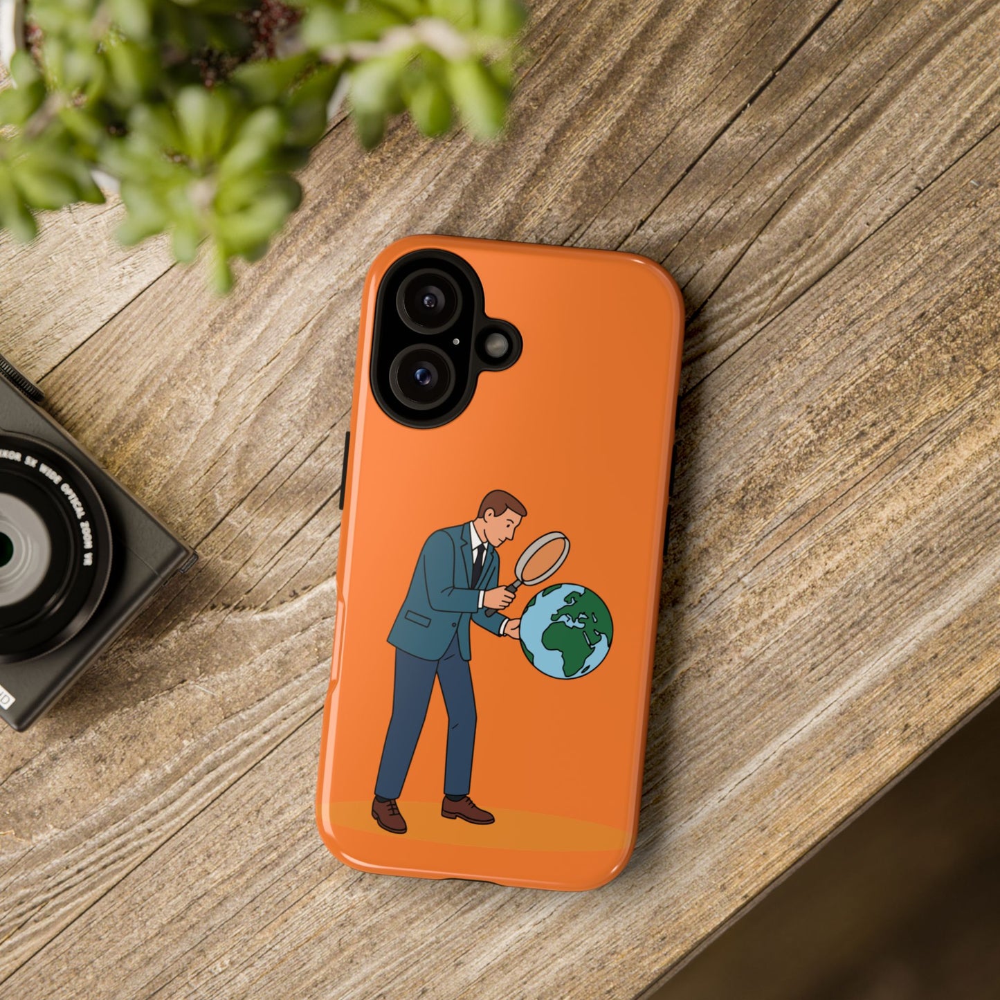 “Ham Finding Ham” Tough Phone Case | Playfully Bold & Minimalist