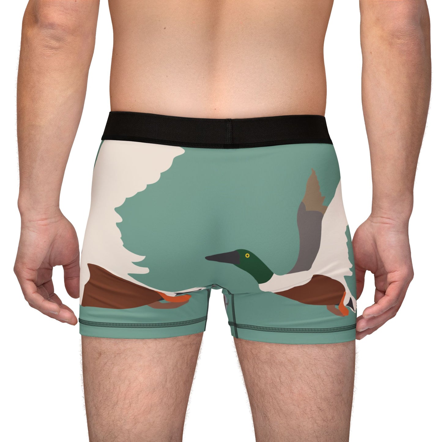 Men’s Boxers AOP | Wild Ducks Freedom | Fun & Comfy Underwear
